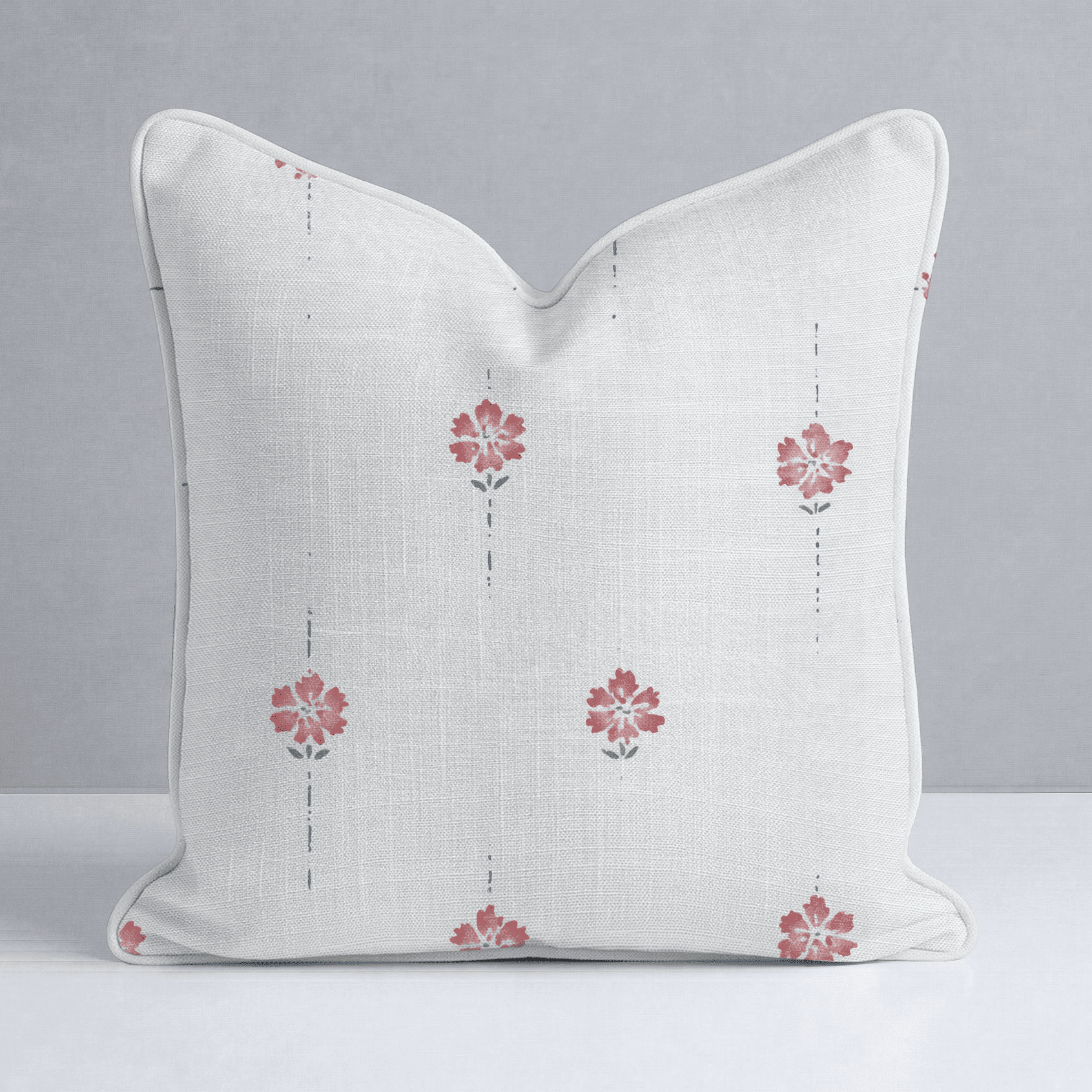 Poppy Dots Throw Pillow - Benton Lane Home - Lemon Park