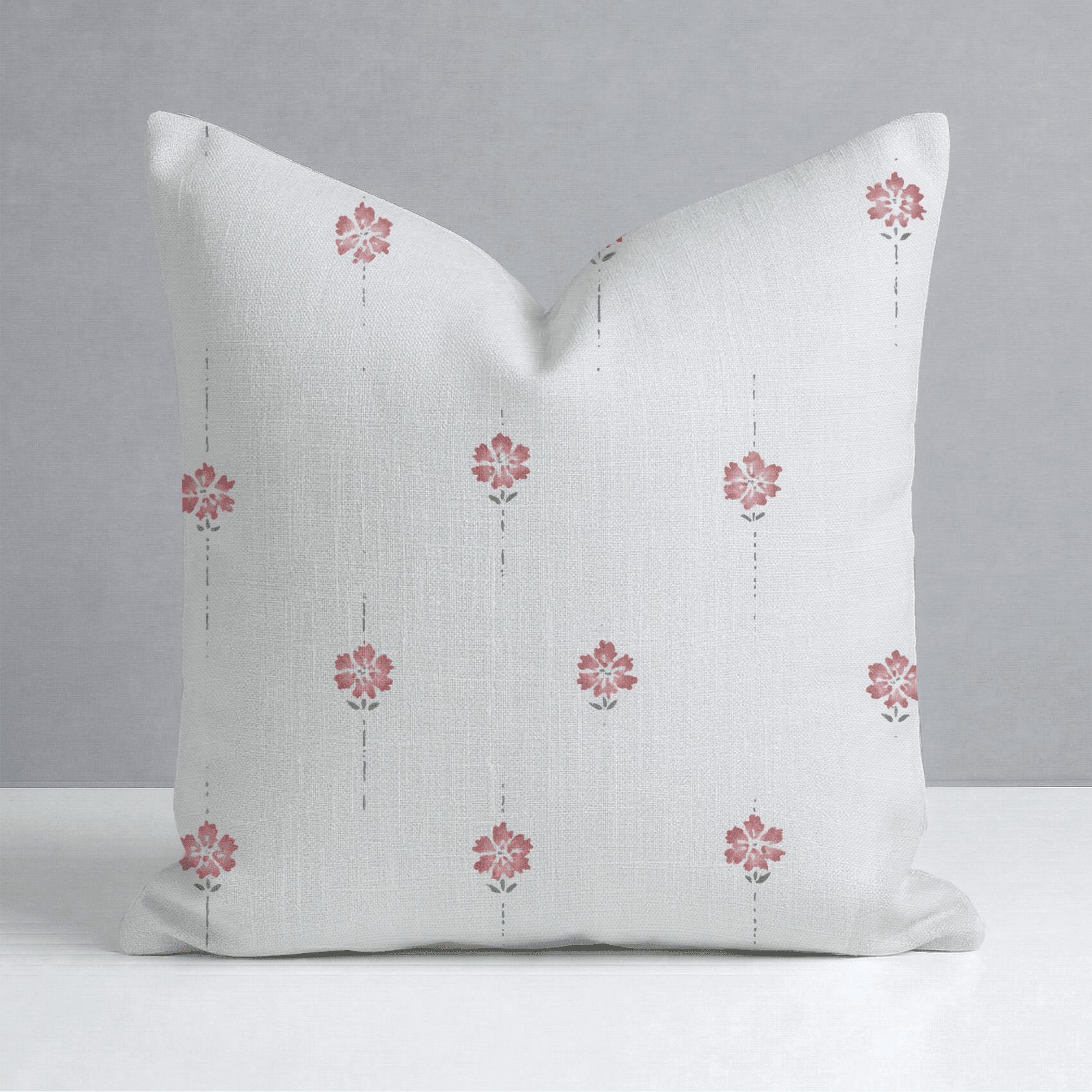 Poppy Dots Throw Pillow - Benton Lane Home - Lemon Park