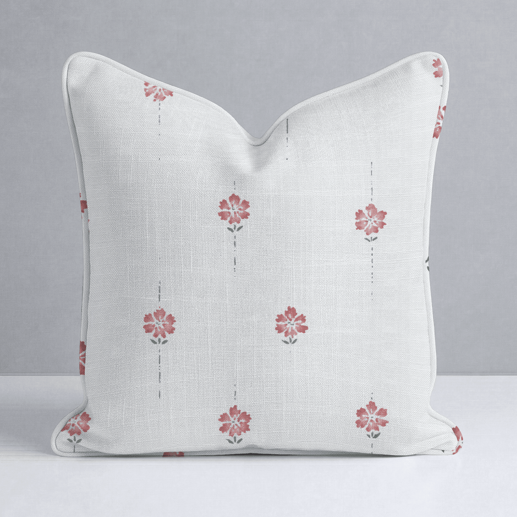 Poppy Dots Throw Pillow - Benton Lane Home - Lemon Park