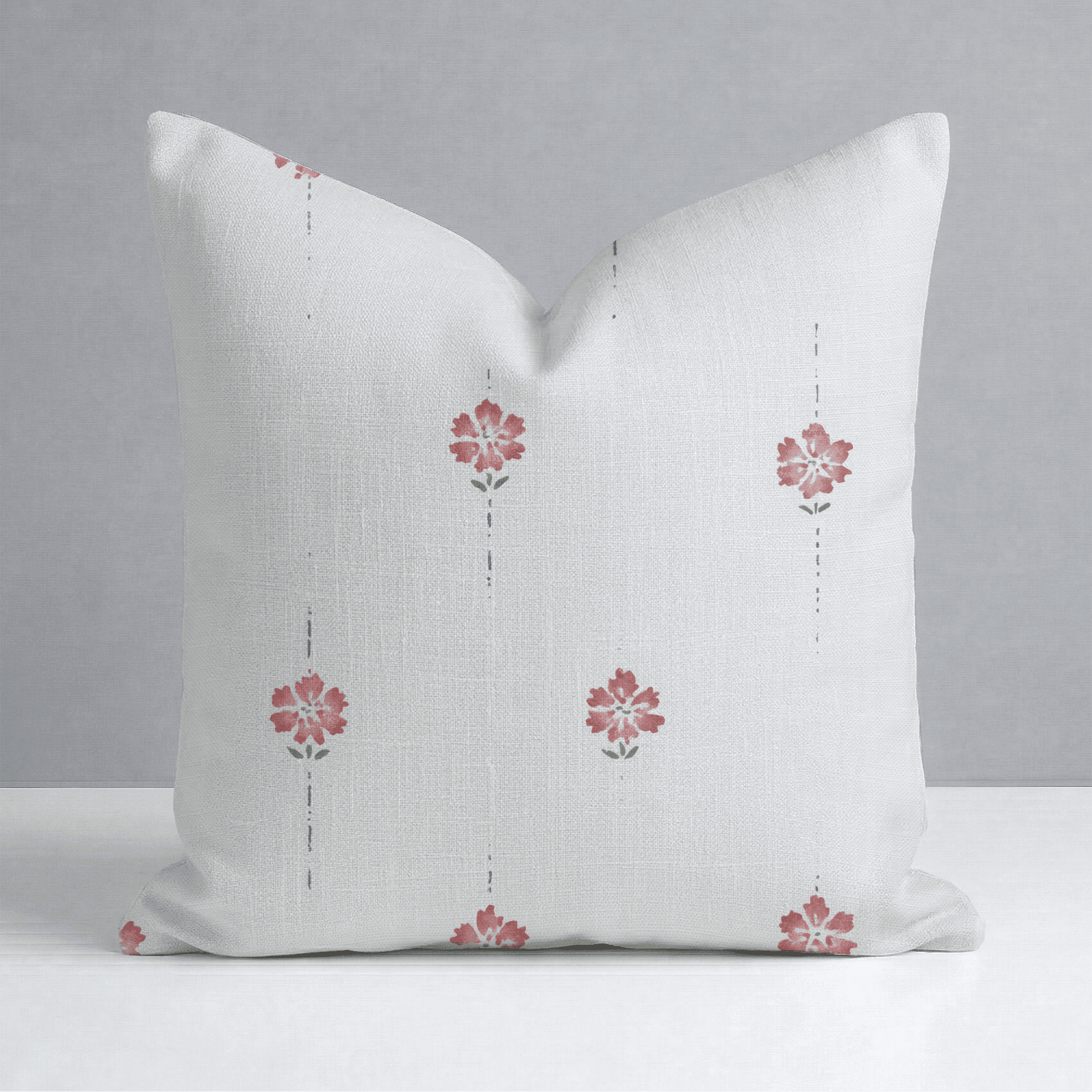 Poppy Dots Throw Pillow - Benton Lane Home - Lemon Park