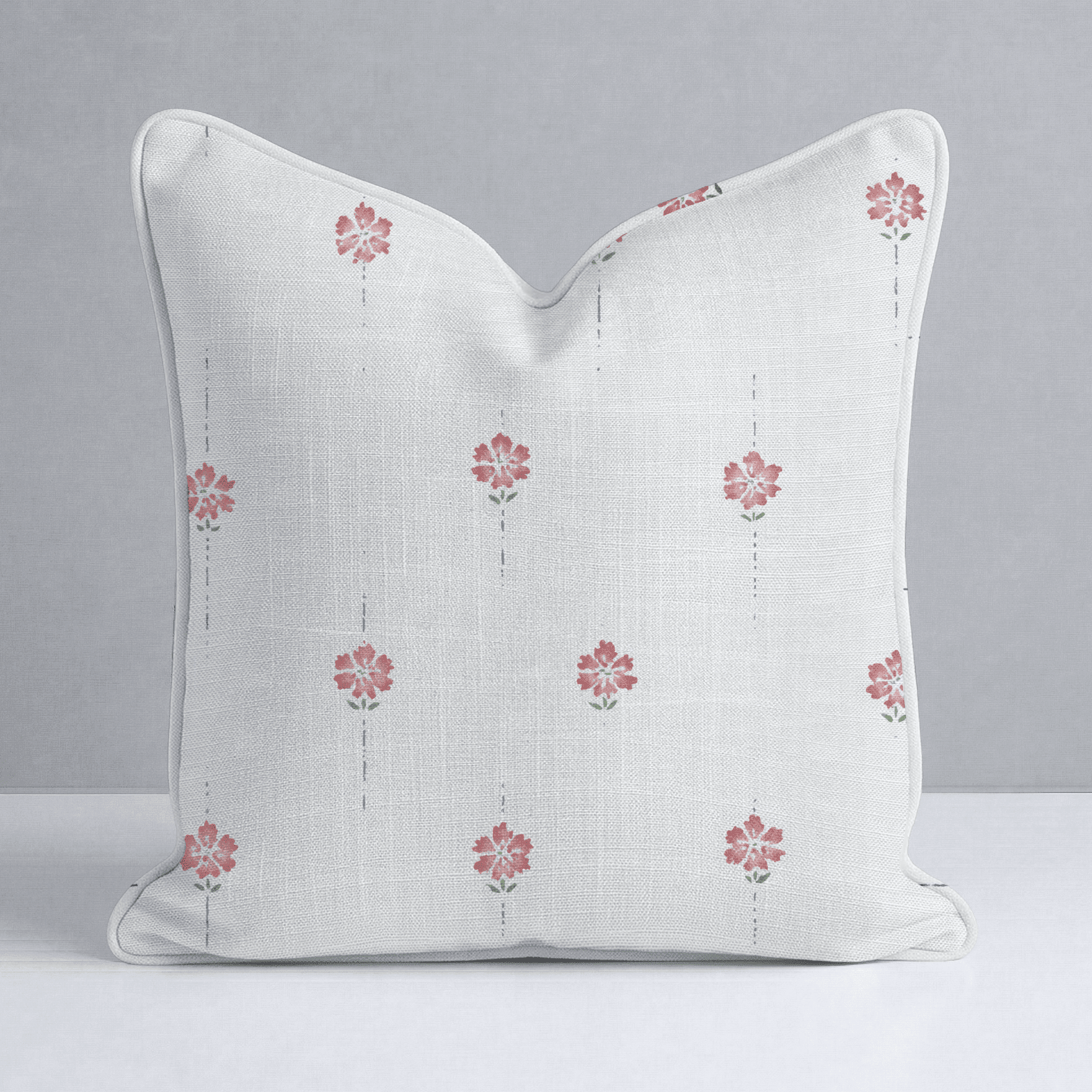 Poppy Dots Throw Pillow - Benton Lane Home - Lemon Park