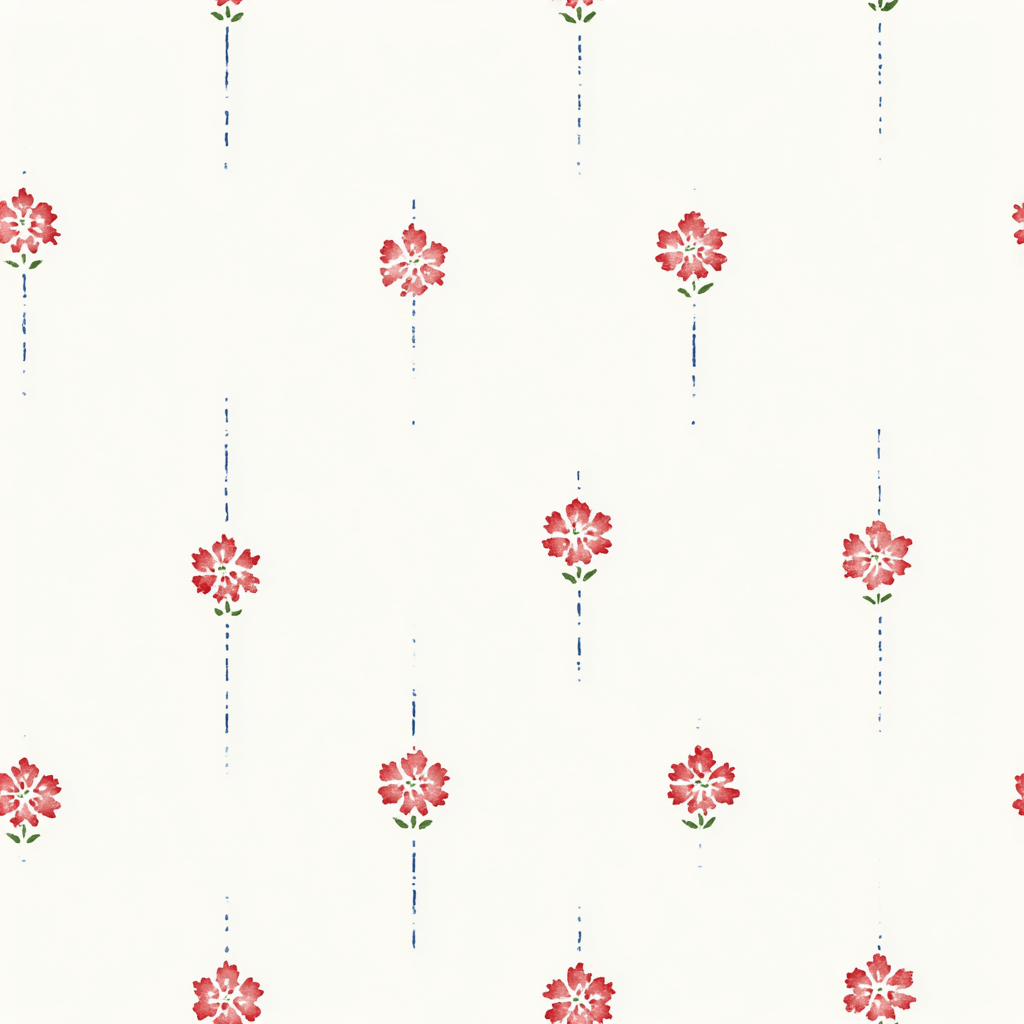 Poppy Dots Wallpaper - Benton Lane Home - Lemon Park