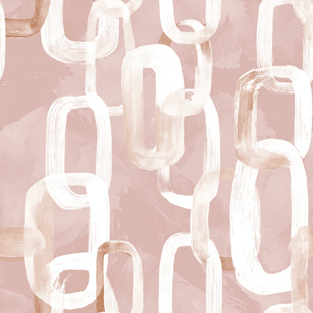 Porcelain Chain Wallpaper - Benton Lane Home - Lemon Park