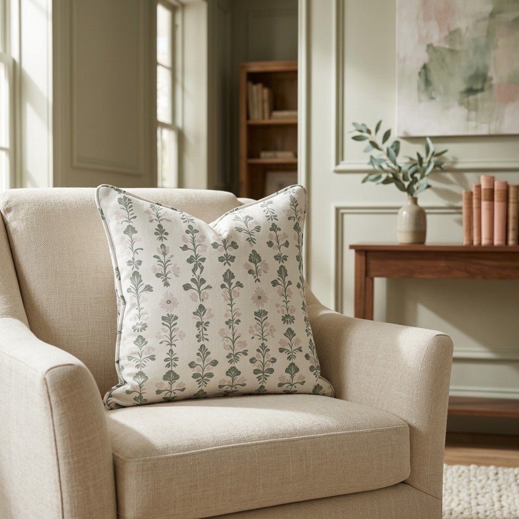 Porch Swing Throw Pillow - Lemon Park