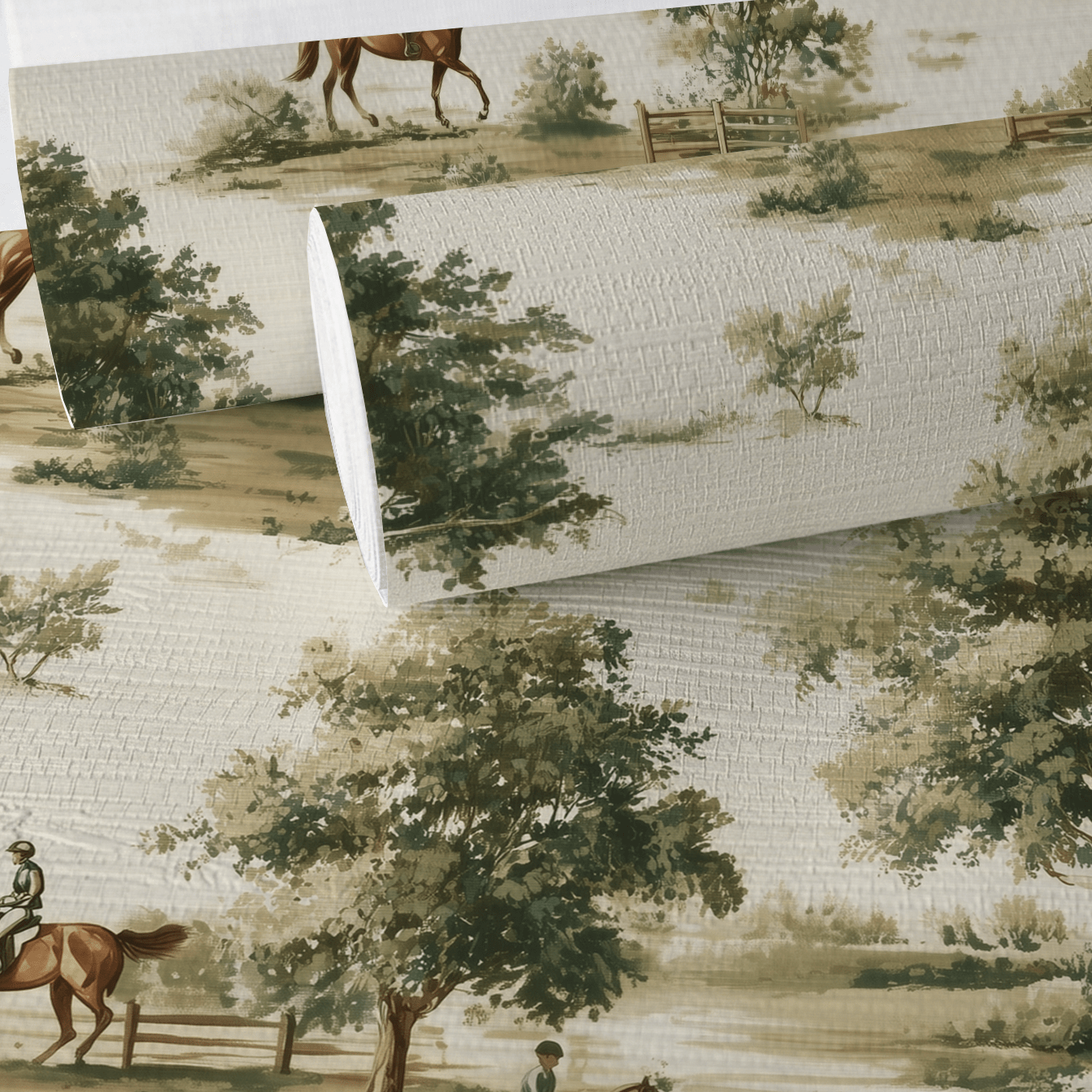 Porter Faux Grasscloth Wallpaper - Painted Paper