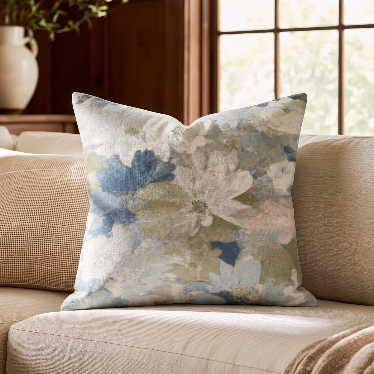 Posy Lane Throw Pillow - Benton Lane Home - Hillcroft Home