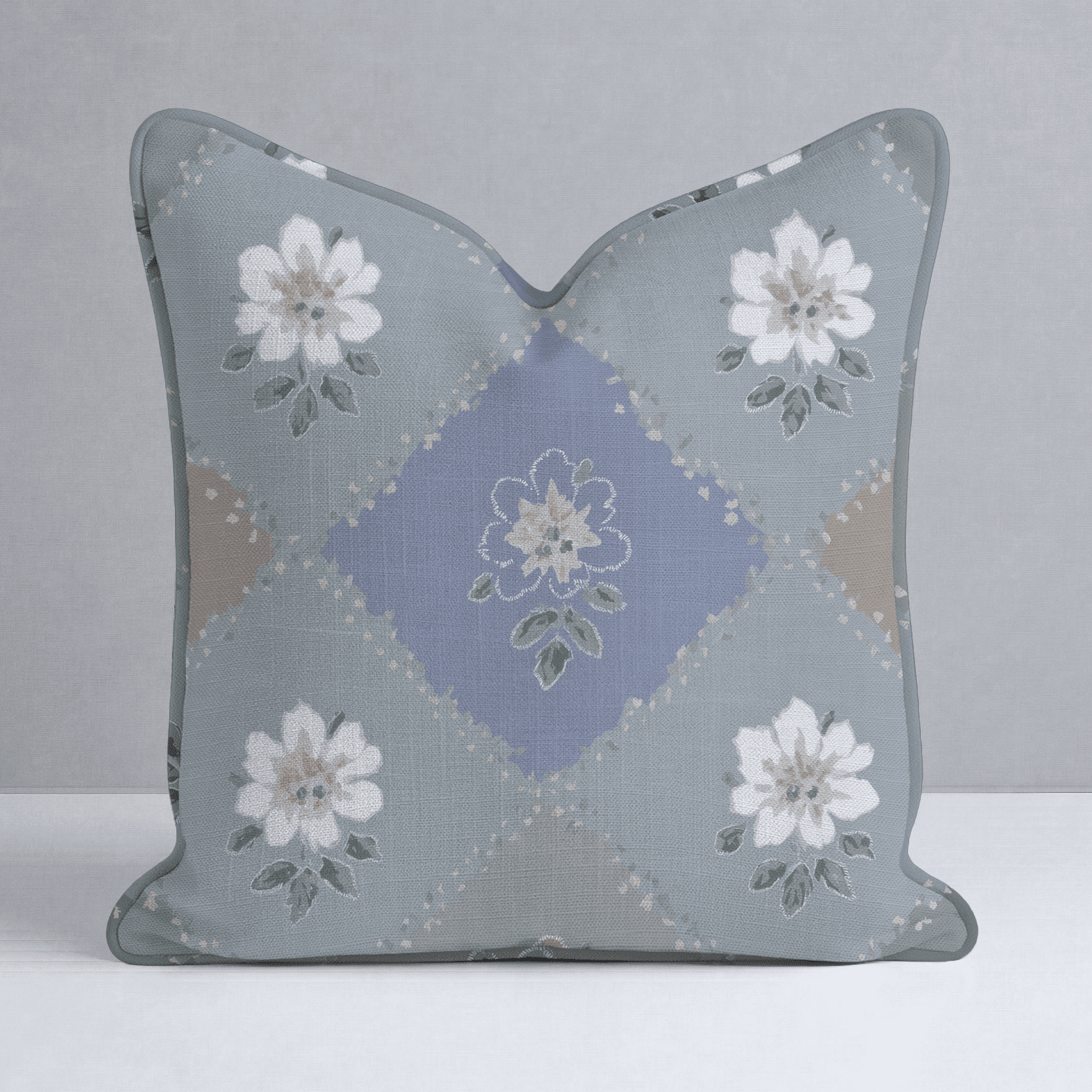 Posy Patch Throw Pillow - Benton Lane Home - Lemon Park