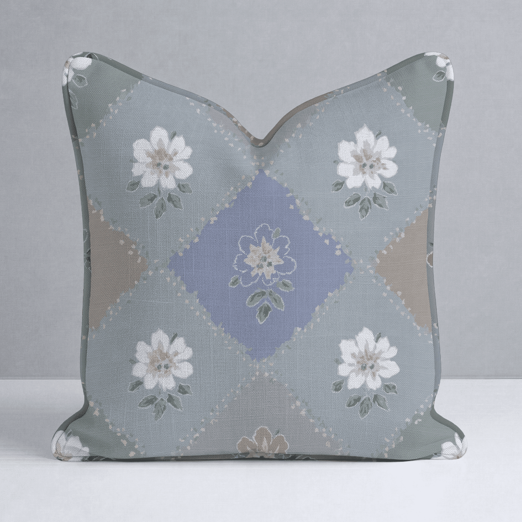 Posy Patch Throw Pillow - Benton Lane Home - Lemon Park
