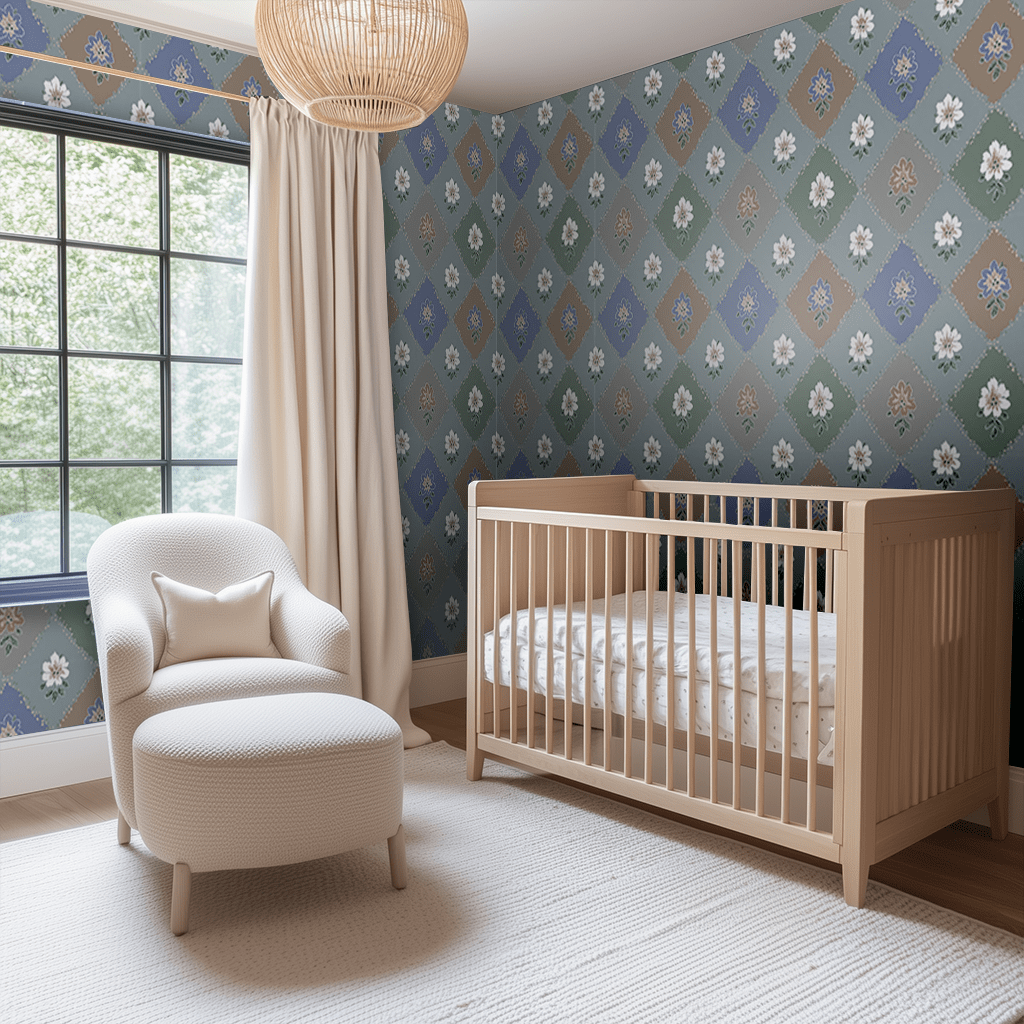 Posy Patch Wallpaper - Benton Lane Home - Lemon Park