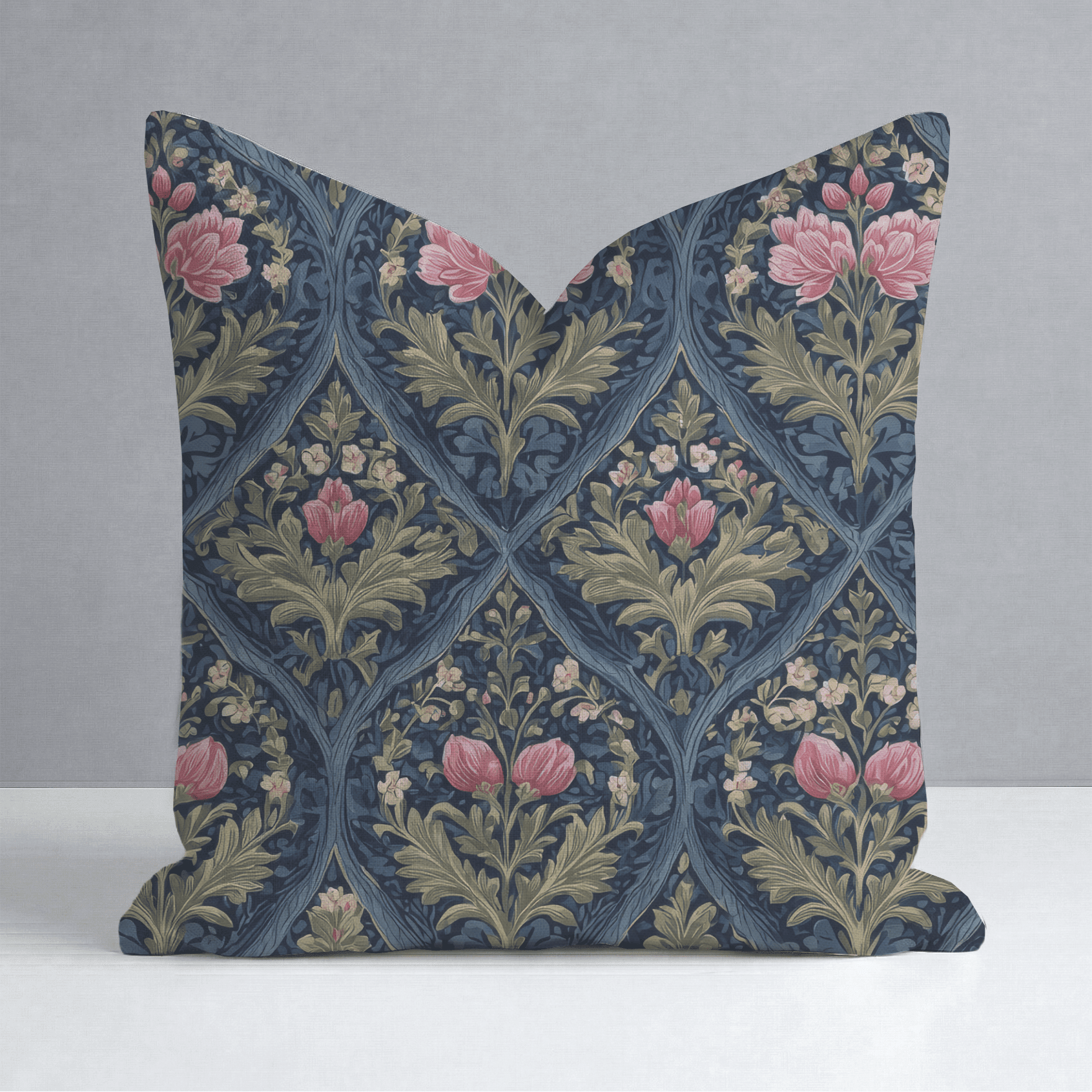 Prairie Poppy Throw Pillow - Benton Lane Home - Lemon Park