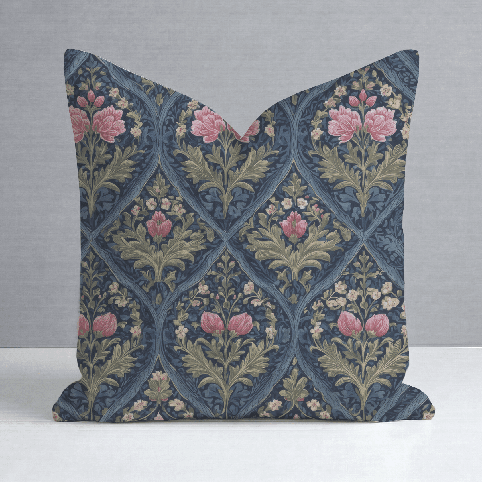 Prairie Poppy Throw Pillow - Benton Lane Home - Lemon Park