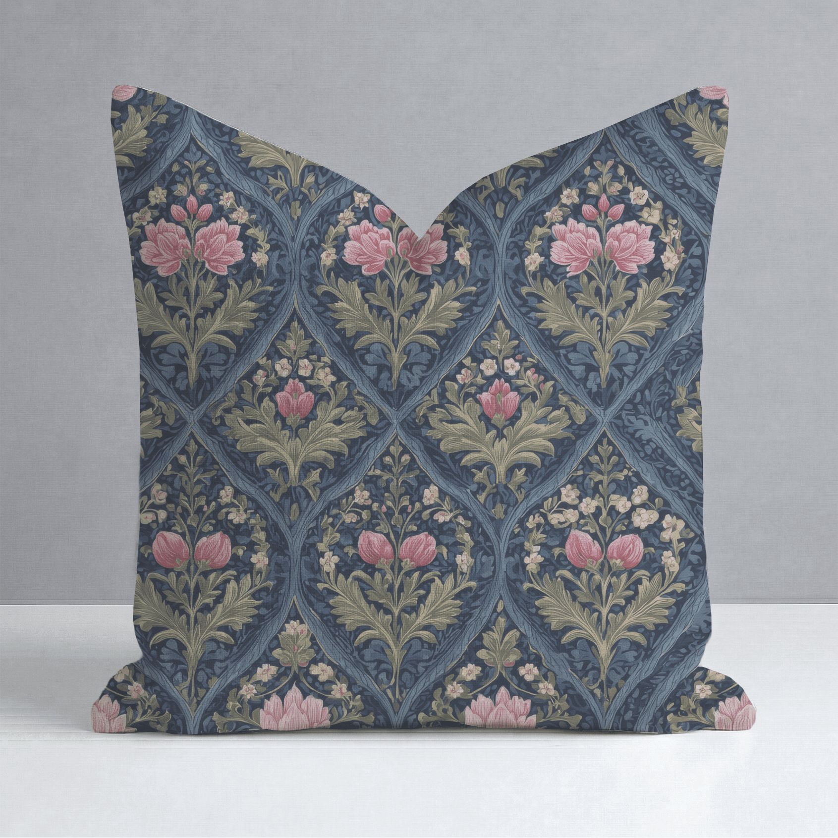 Prairie Poppy Throw Pillow - Benton Lane Home - Lemon Park
