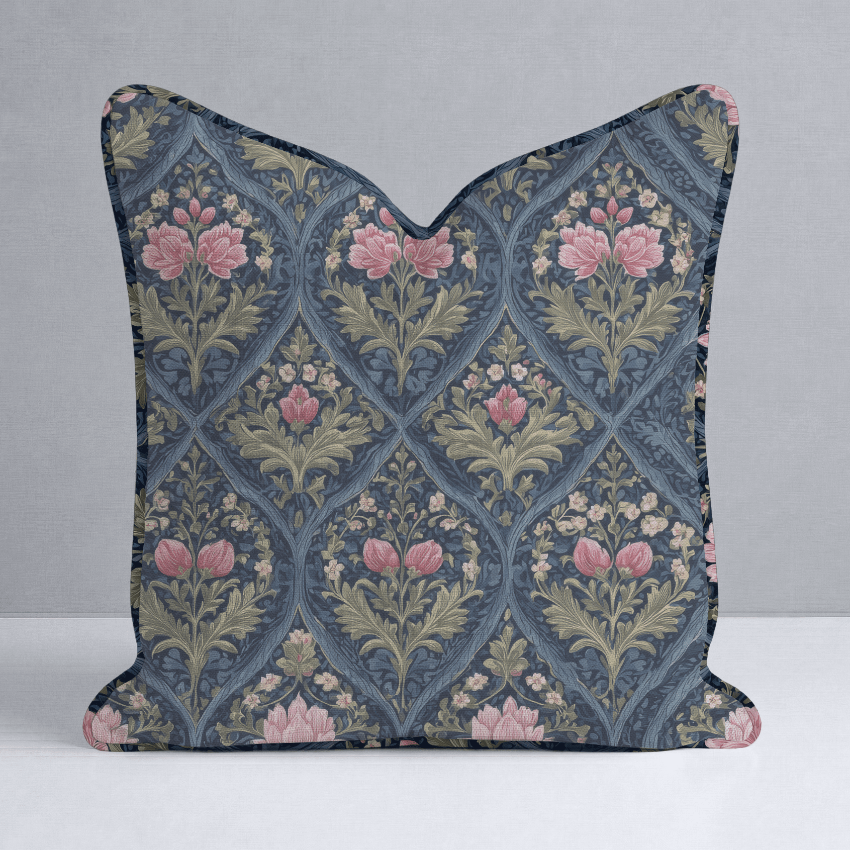 Prairie Poppy Throw Pillow - Benton Lane Home - Lemon Park