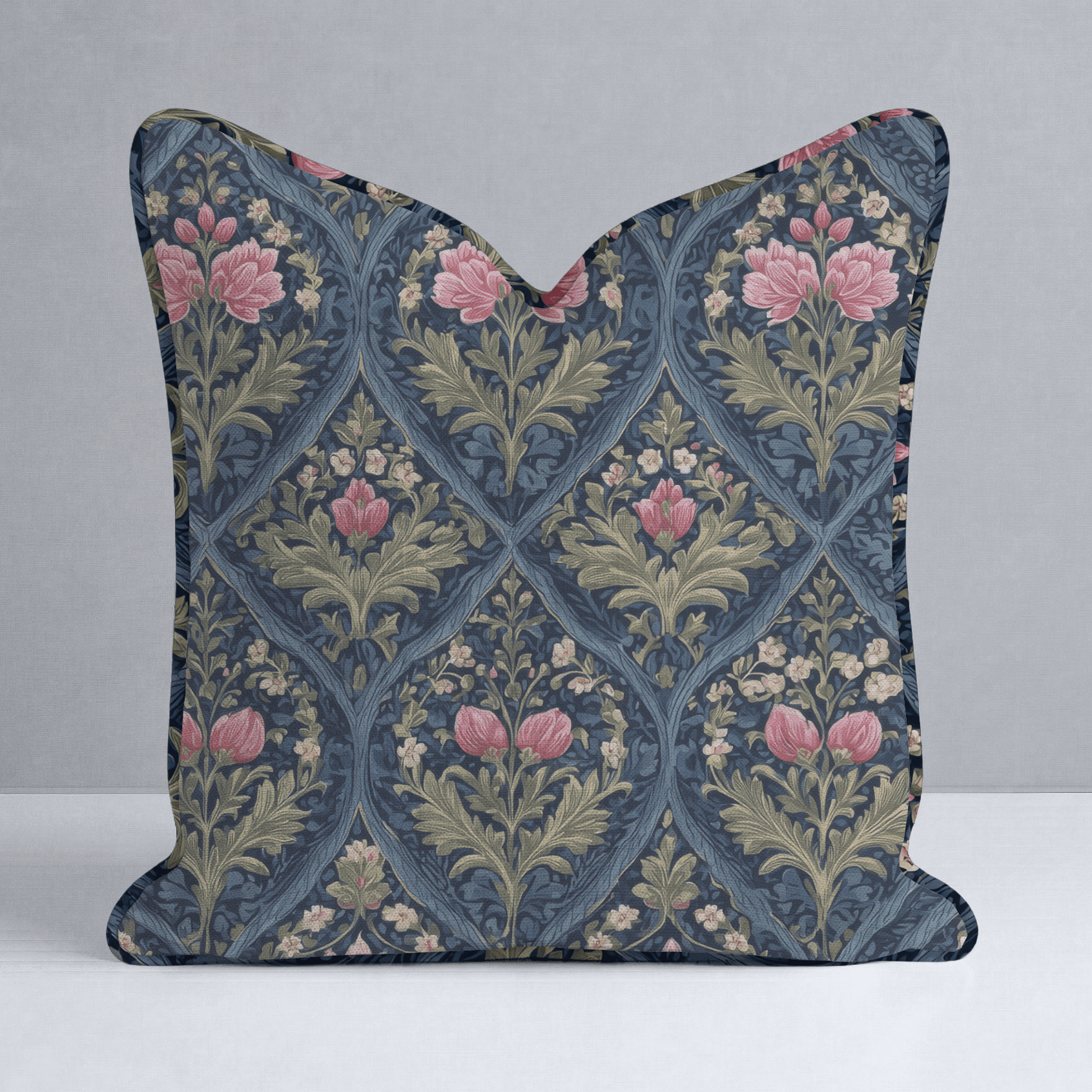 Prairie Poppy Throw Pillow - Benton Lane Home - Lemon Park