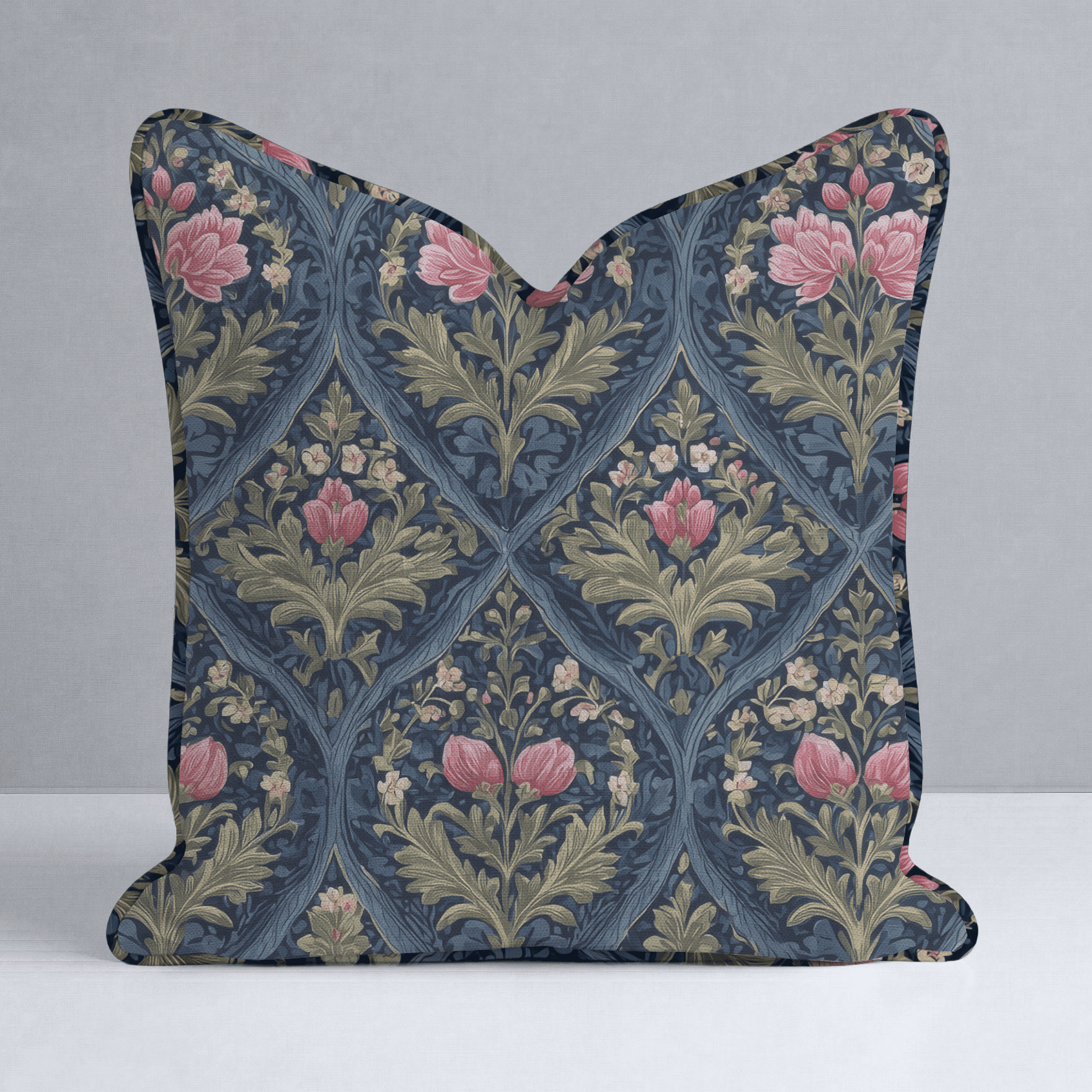 Prairie Poppy Throw Pillow - Benton Lane Home - Lemon Park