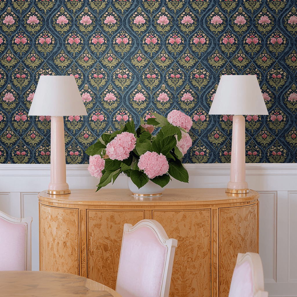 Prairie Poppy Wallpaper - Lemon Park
