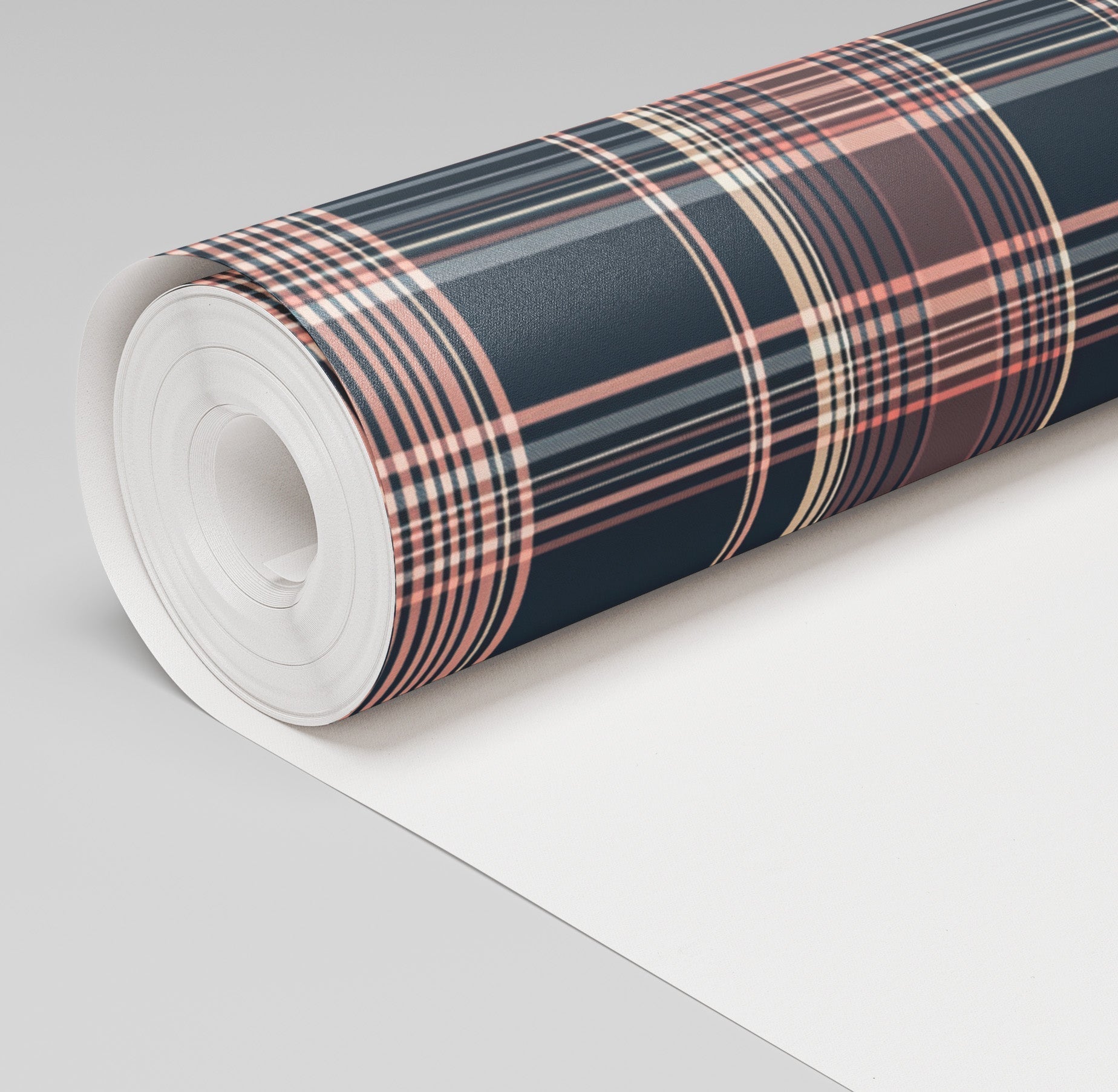 Prescott Plaid Wallpaper - Benton Lane Home - Painted Paper