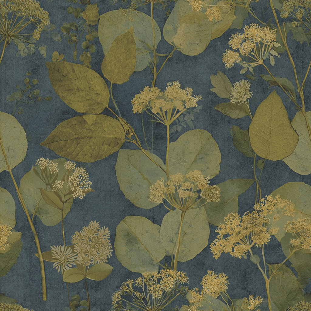 Pressed Meadow Wallpaper - Benton Lane Home - Benton Lane