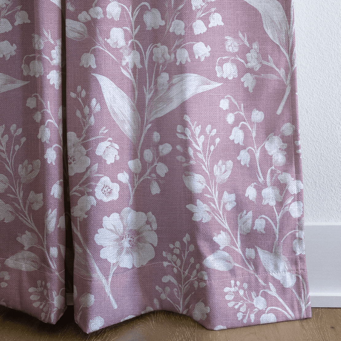 Pressed Petals - Drapery - Benton Lane Home - Lemon Park