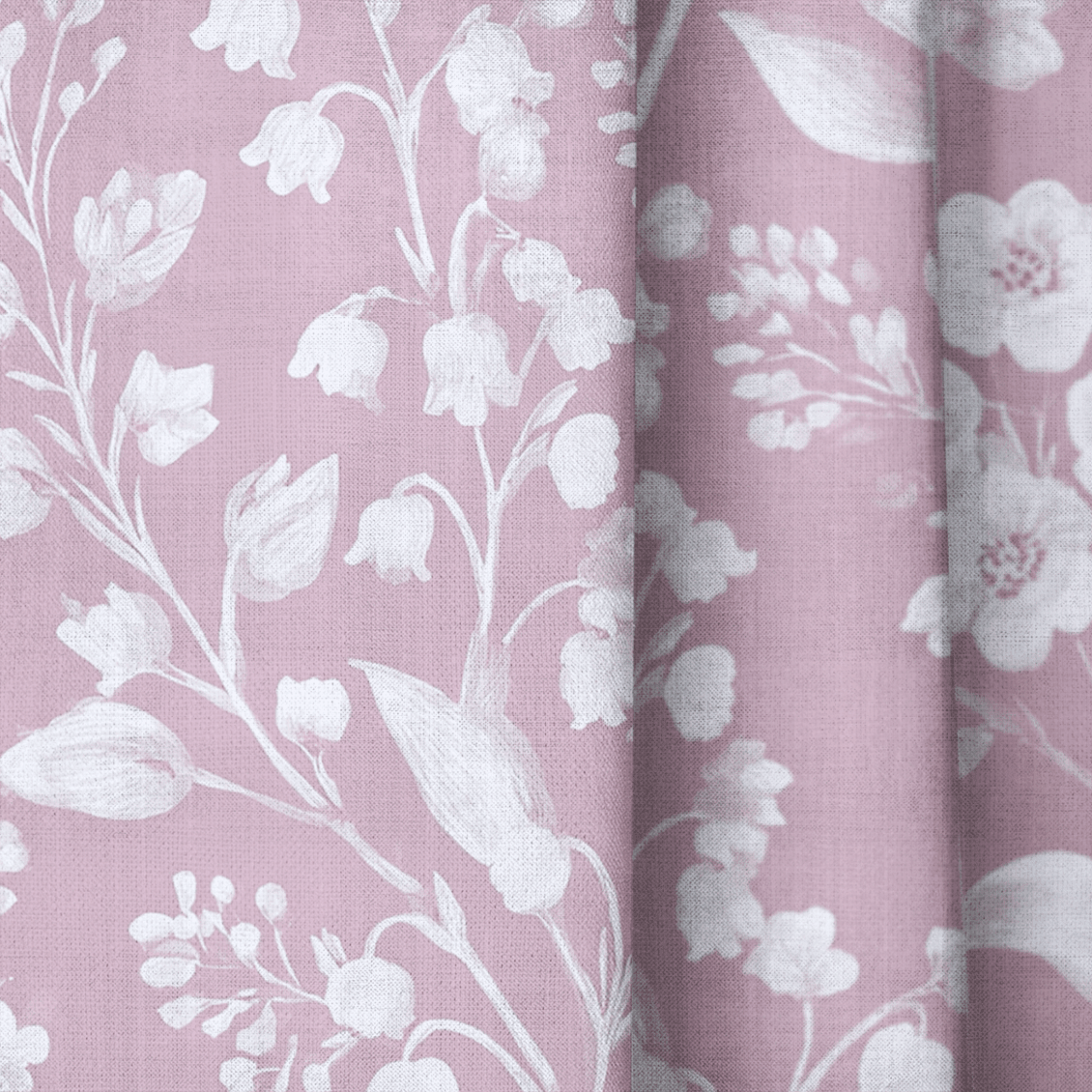 Pressed Petals - Drapery - Benton Lane Home - Lemon Park