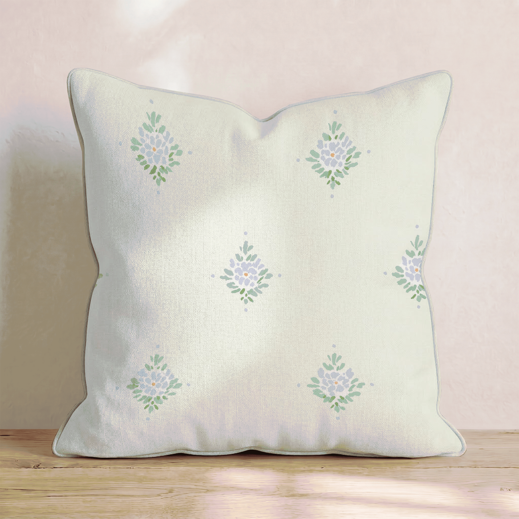 Pretty Purple Petals Throw Pillow - Benton Lane Home - Hillcroft Home