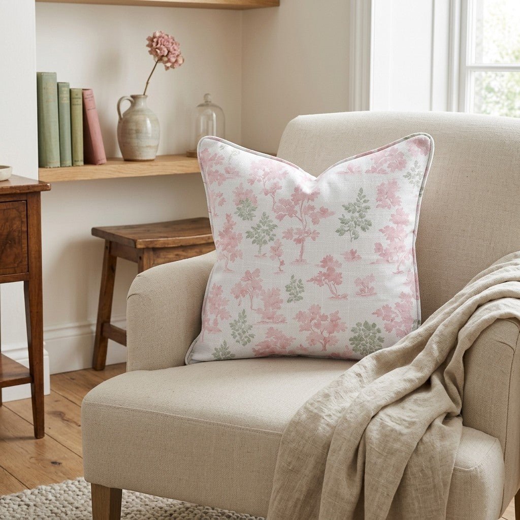 Primrose Throw Pillow - Benton Lane Home - Lemon Park