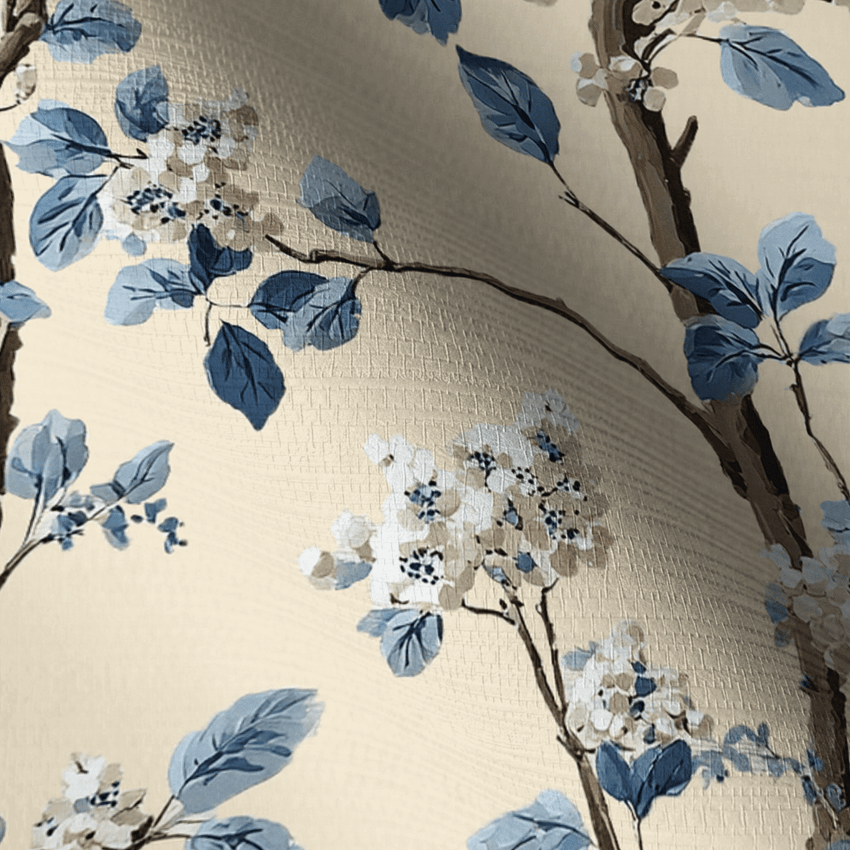 Providence Vine Faux Grasscloth Wallpaper - Benton Lane Home - Lemon Park