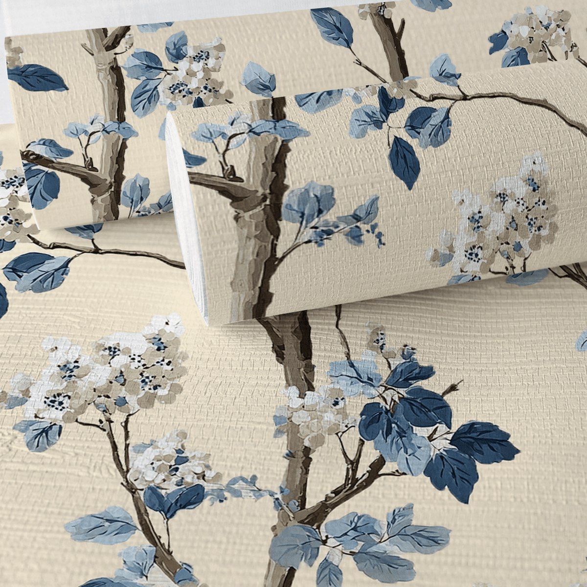 Providence Vine Faux Grasscloth Wallpaper - Benton Lane Home - Lemon Park