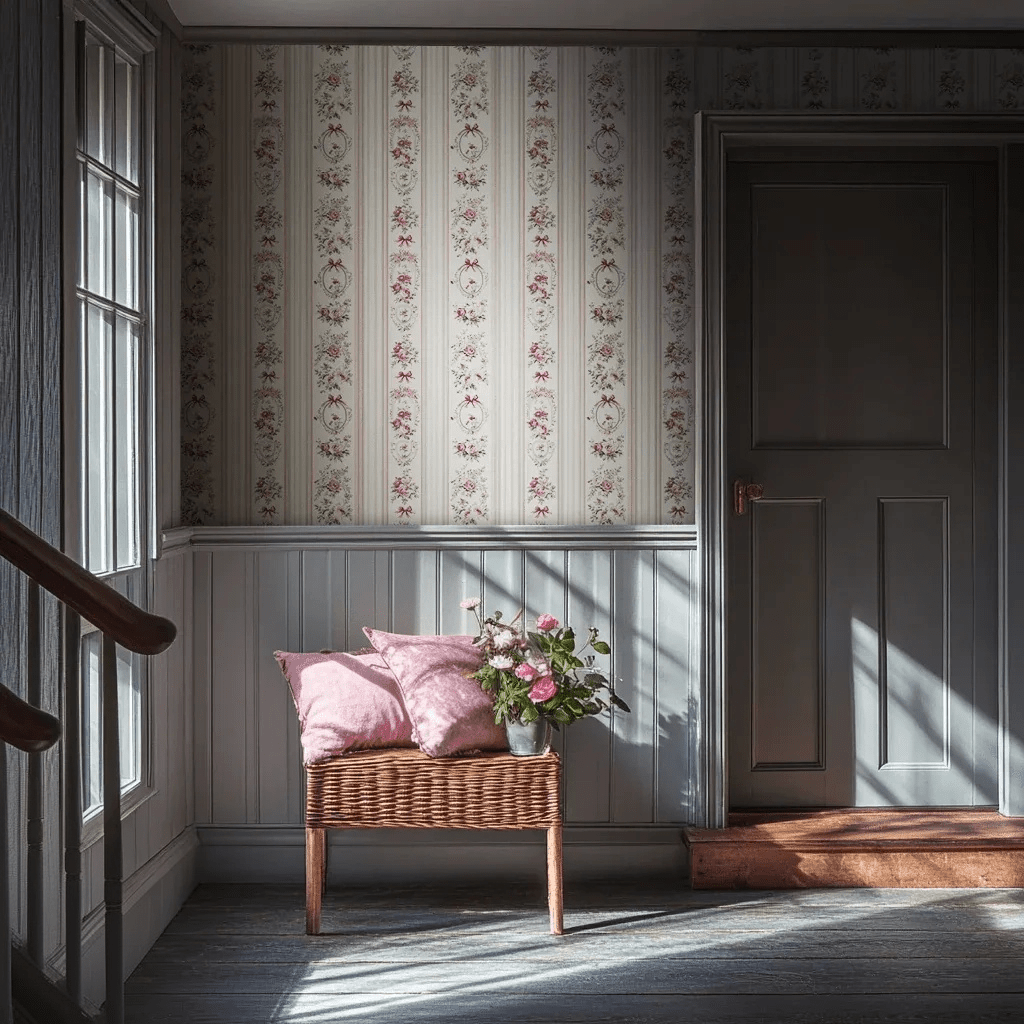 Quenelle Wallpaper - Benton Lane Home - Painted Paper