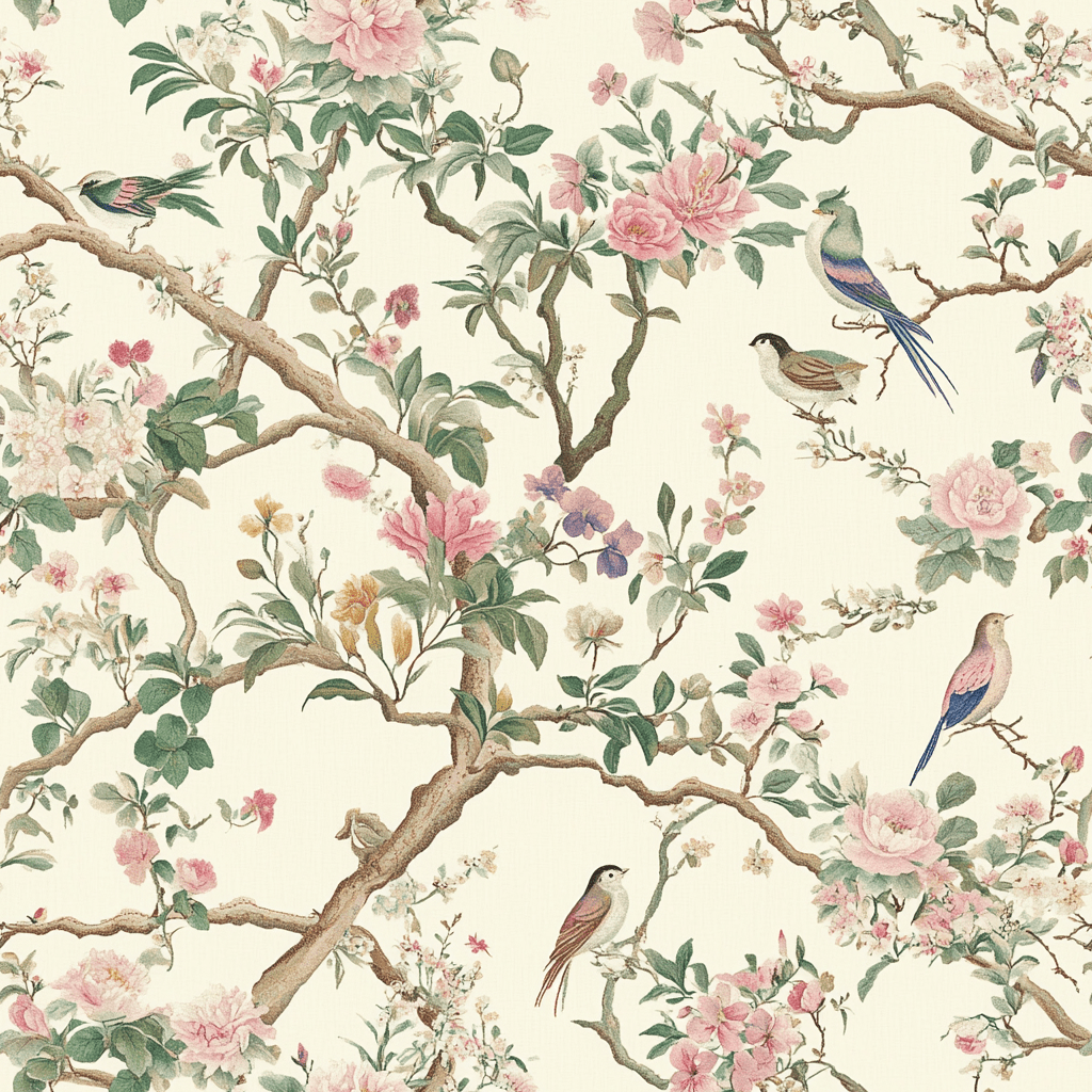 Quiet Bloom Wallpaper - Benton Lane Home - Lemon Park