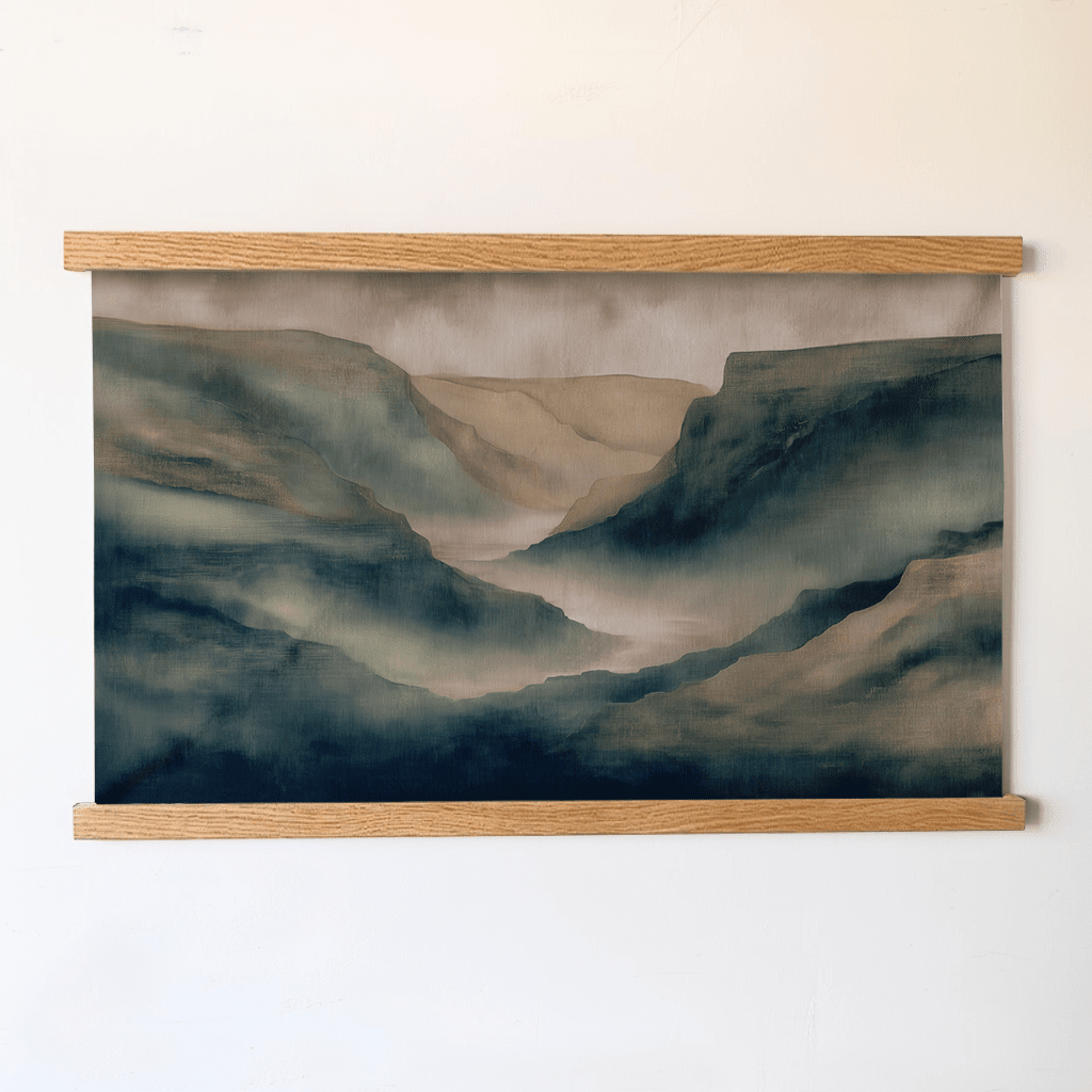 Quiet Divide - Tapestry - Benton Lane Home - Painted Paper