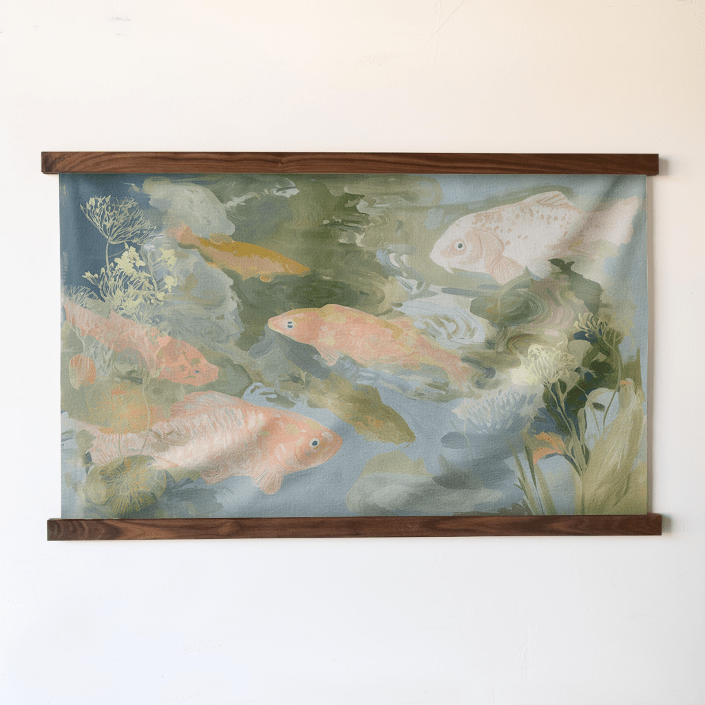 Quiet Pond - Tapestry - Benton Lane Home - Lemon Park