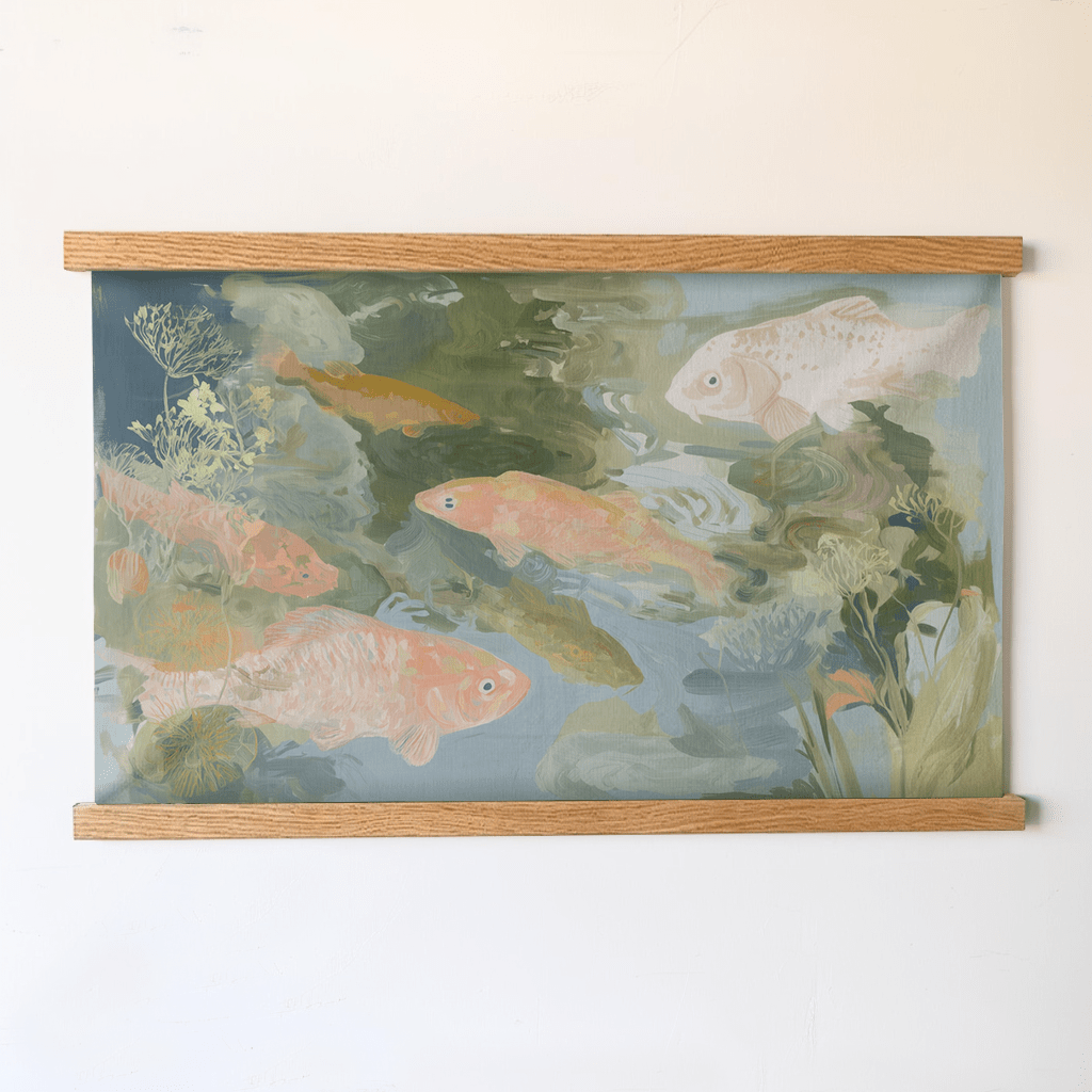 Quiet Pond - Tapestry - Benton Lane Home - Lemon Park