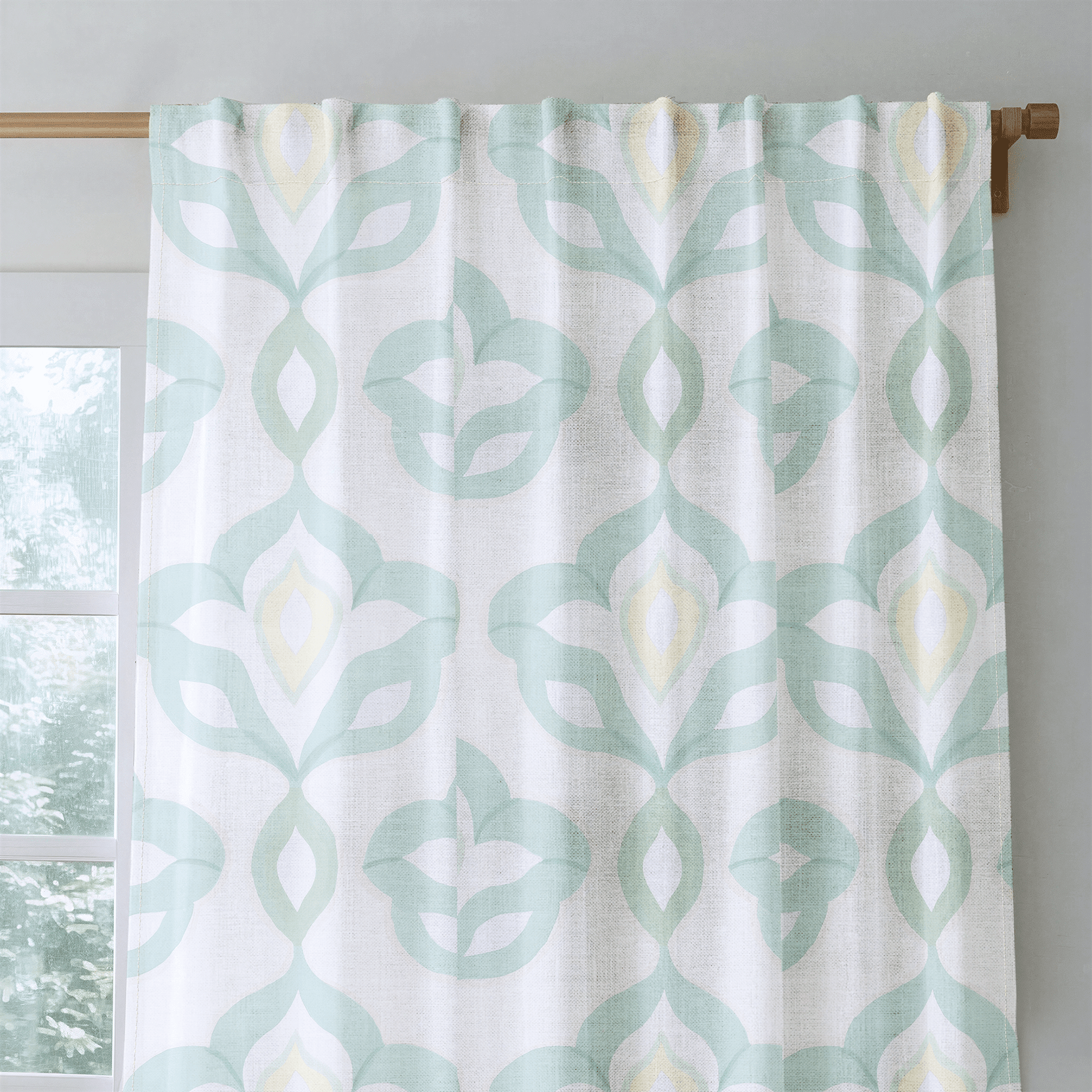 Quiet Rainforest - Drapery - Benton Lane Home - Lemon Park