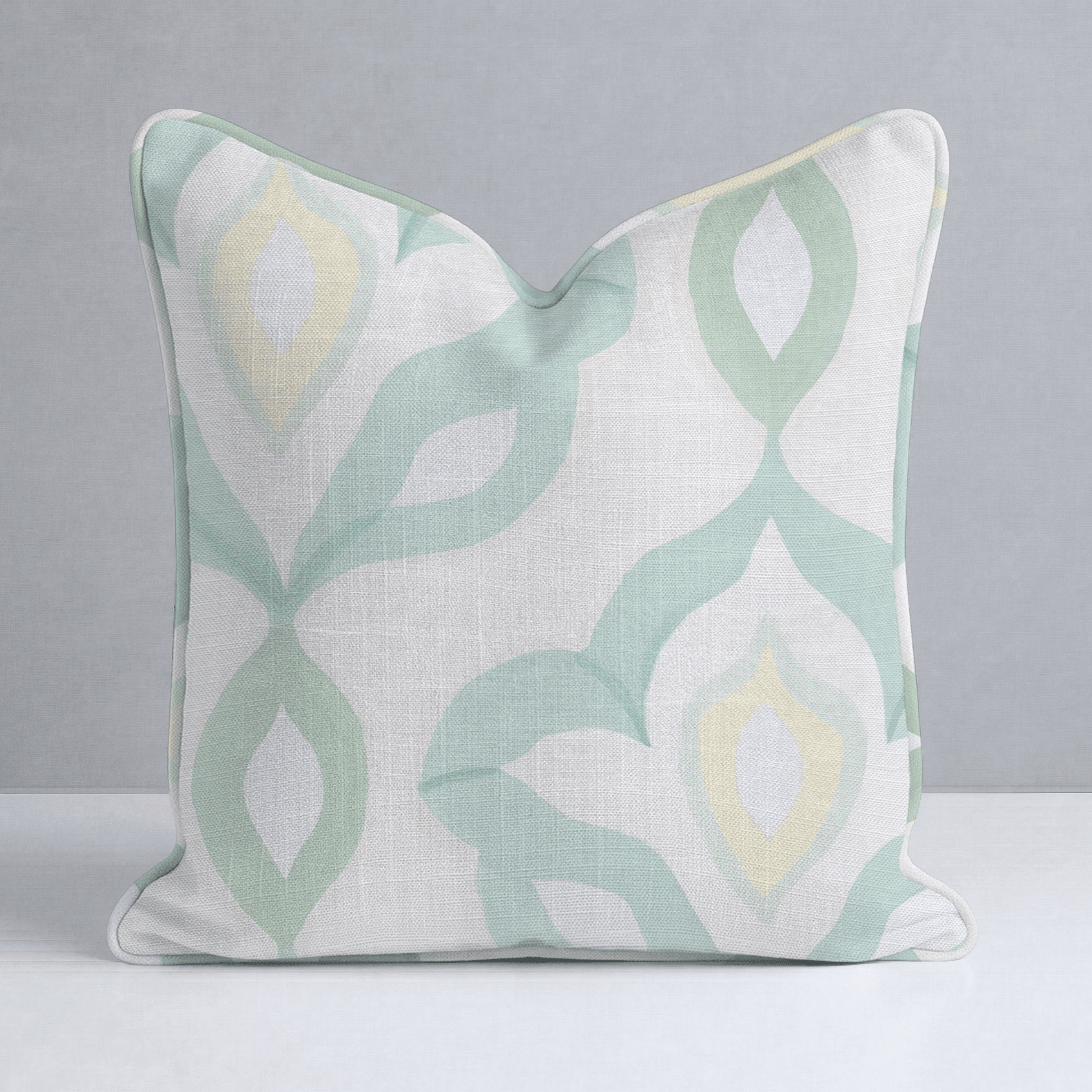 Quiet Rainforest Throw Pillow - Benton Lane Home - Lemon Park