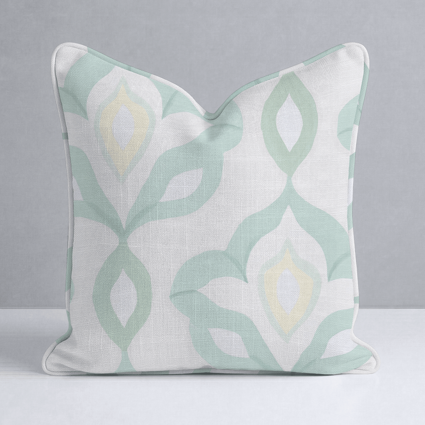 Quiet Rainforest Throw Pillow - Benton Lane Home - Lemon Park