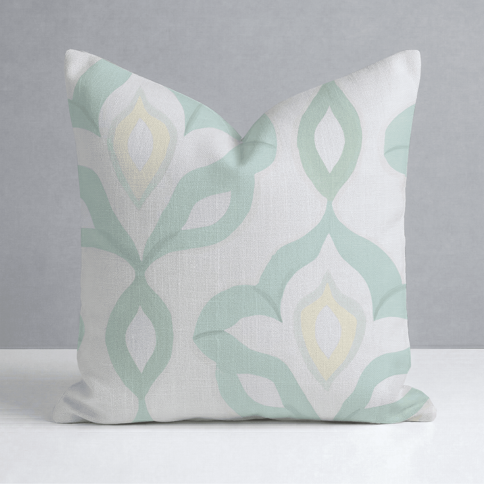 Quiet Rainforest Throw Pillow - Benton Lane Home - Lemon Park