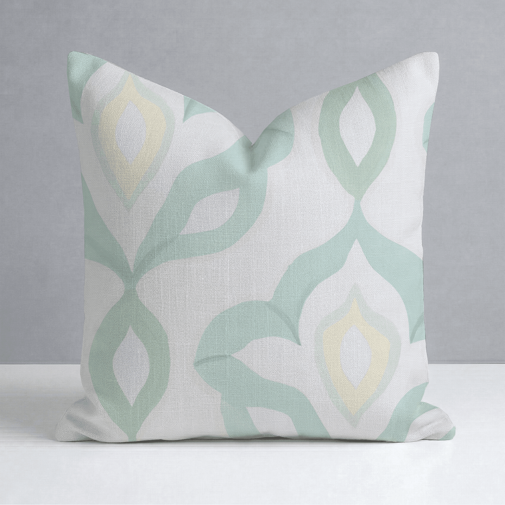 Quiet Rainforest Throw Pillow - Benton Lane Home - Lemon Park