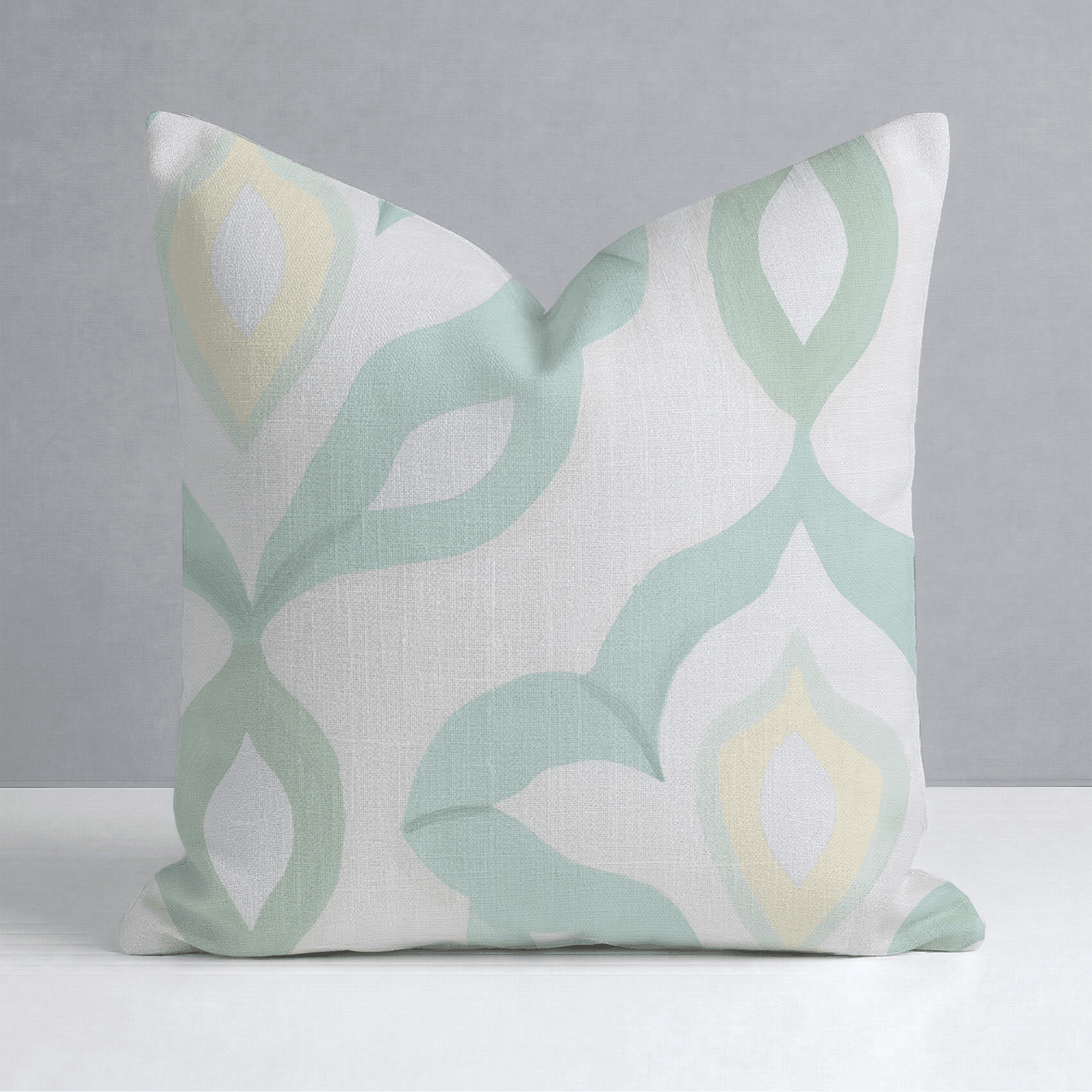 Quiet Rainforest Throw Pillow - Benton Lane Home - Lemon Park