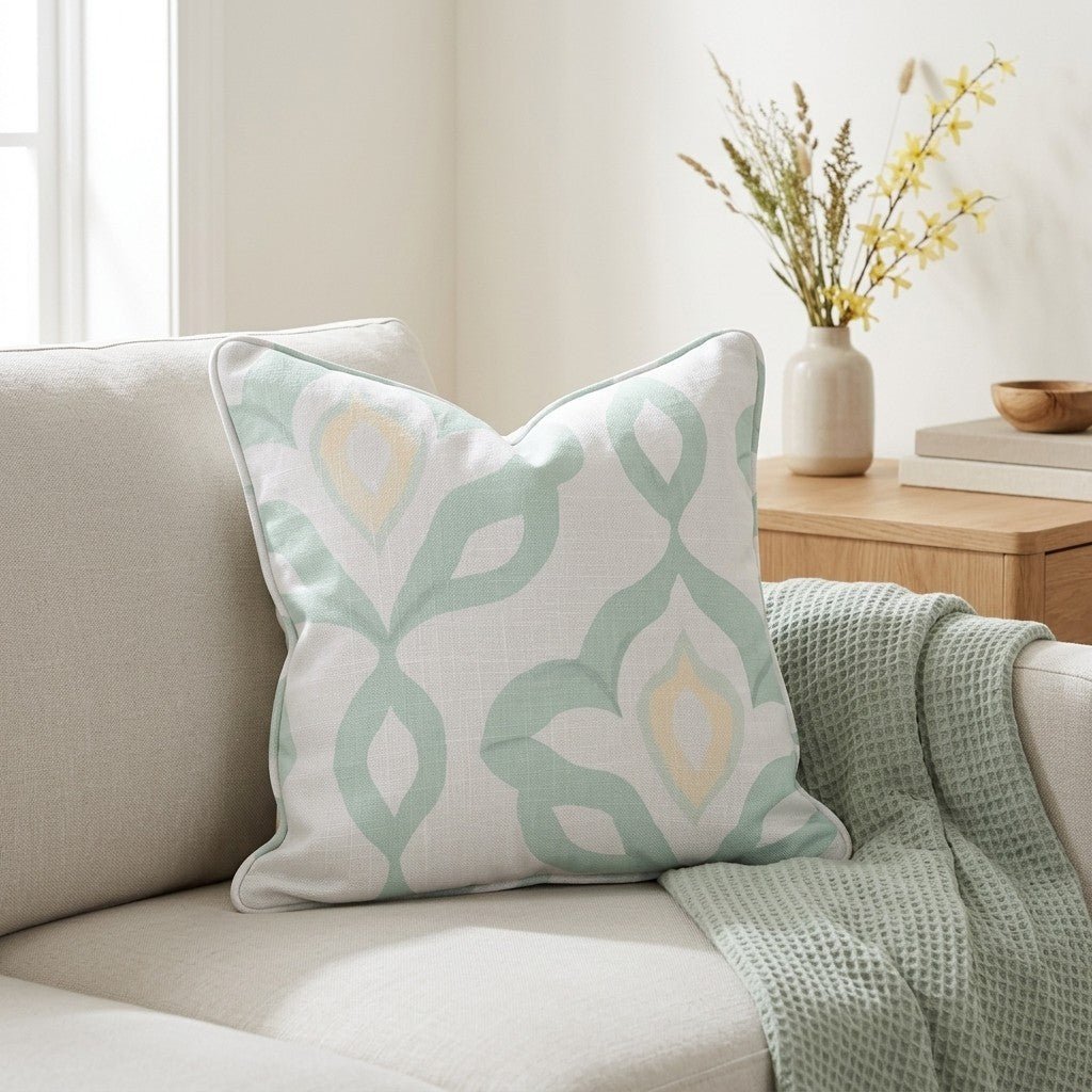 Quiet Rainforest Throw Pillow - Benton Lane Home - Lemon Park