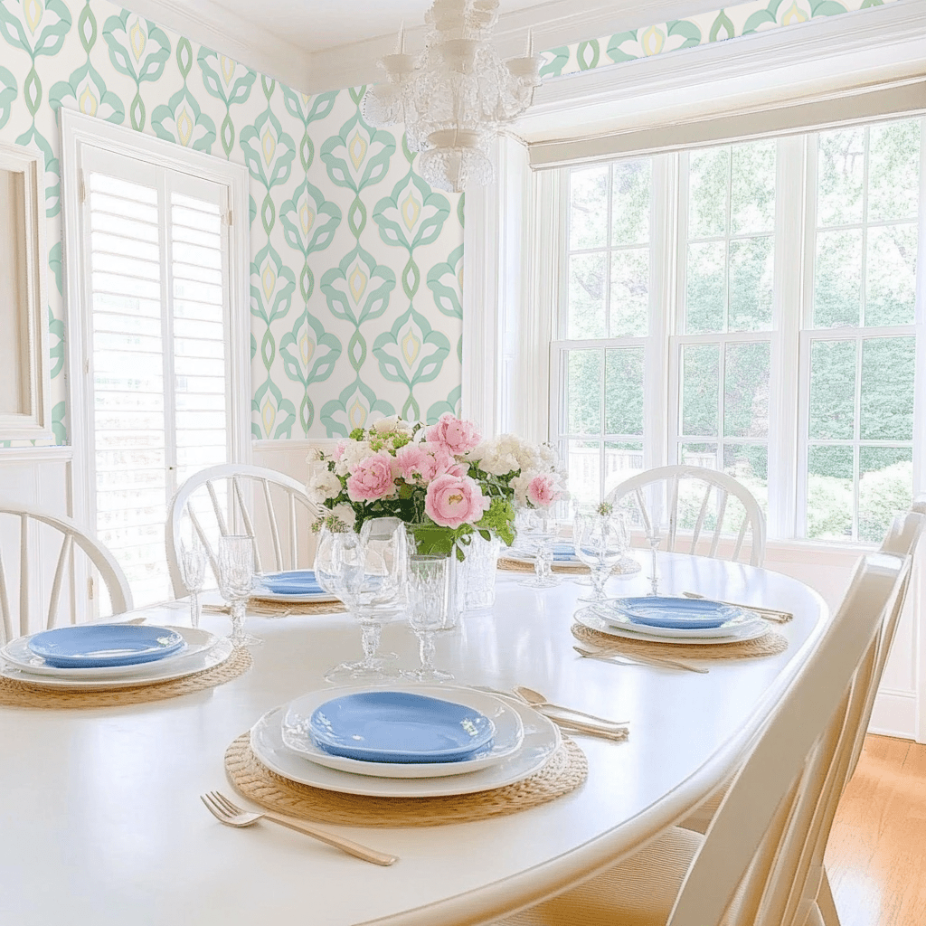 Quiet Rainforest Wallpaper - Benton Lane Home - Lemon Park