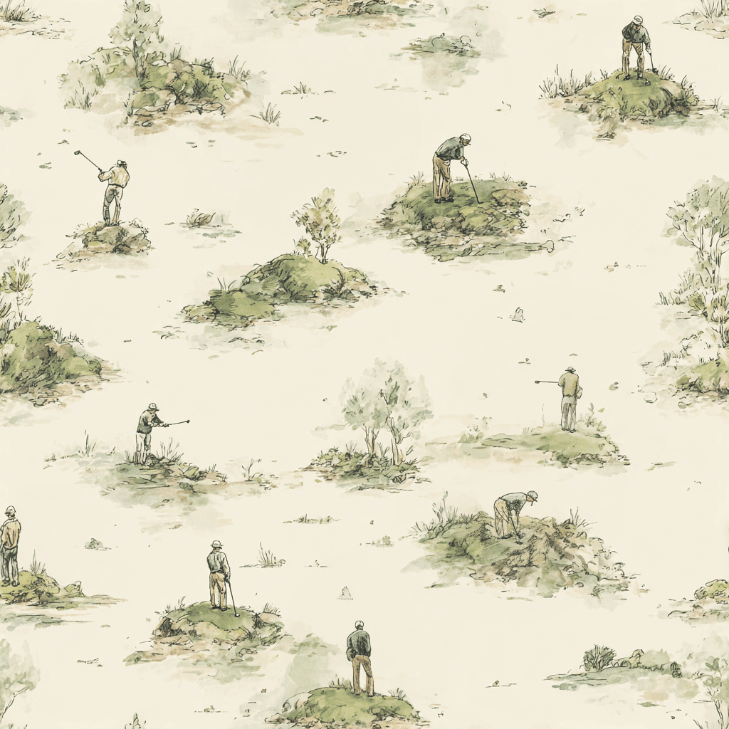 Quiet Round Wallpaper - Benton Lane Home - Painted Paper