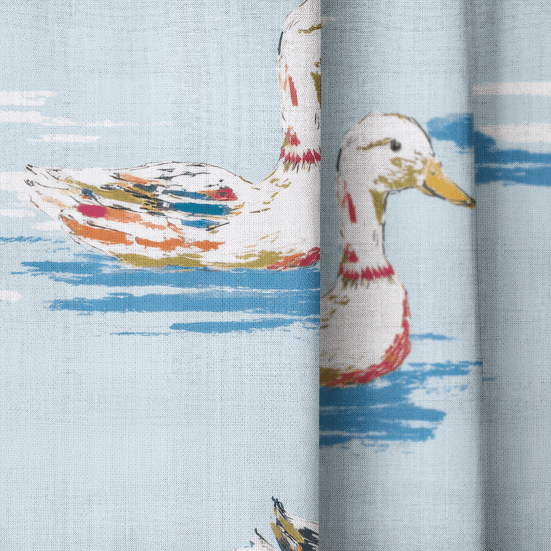 Quiet Waters - Drapery - Benton Lane Home - Lemon Park