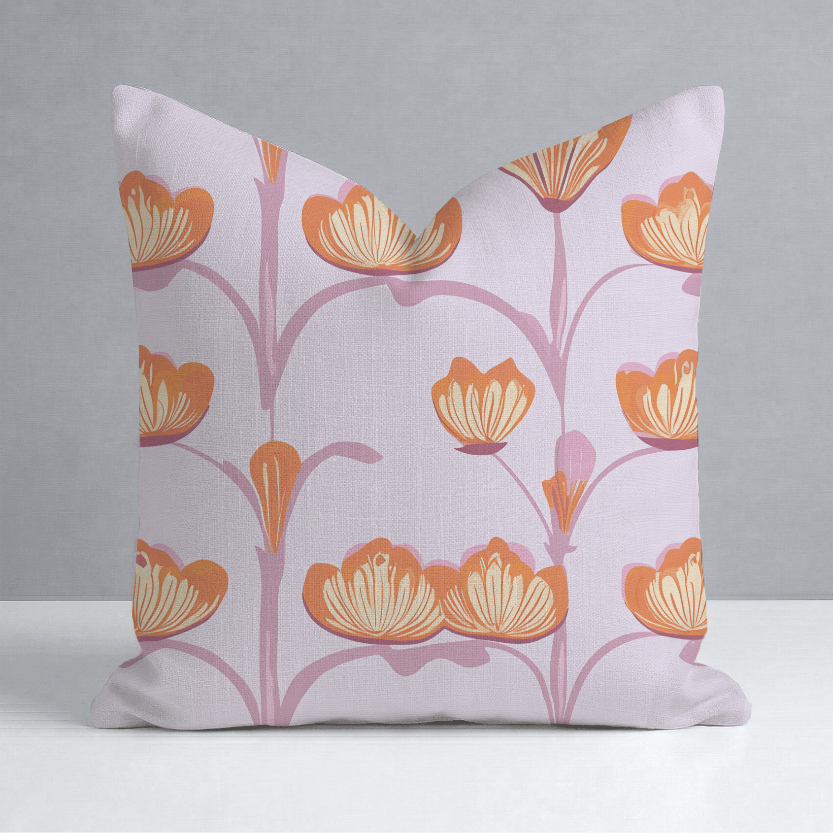 Radiant Vine Throw Pillow - Benton Lane Home - Lemon Park