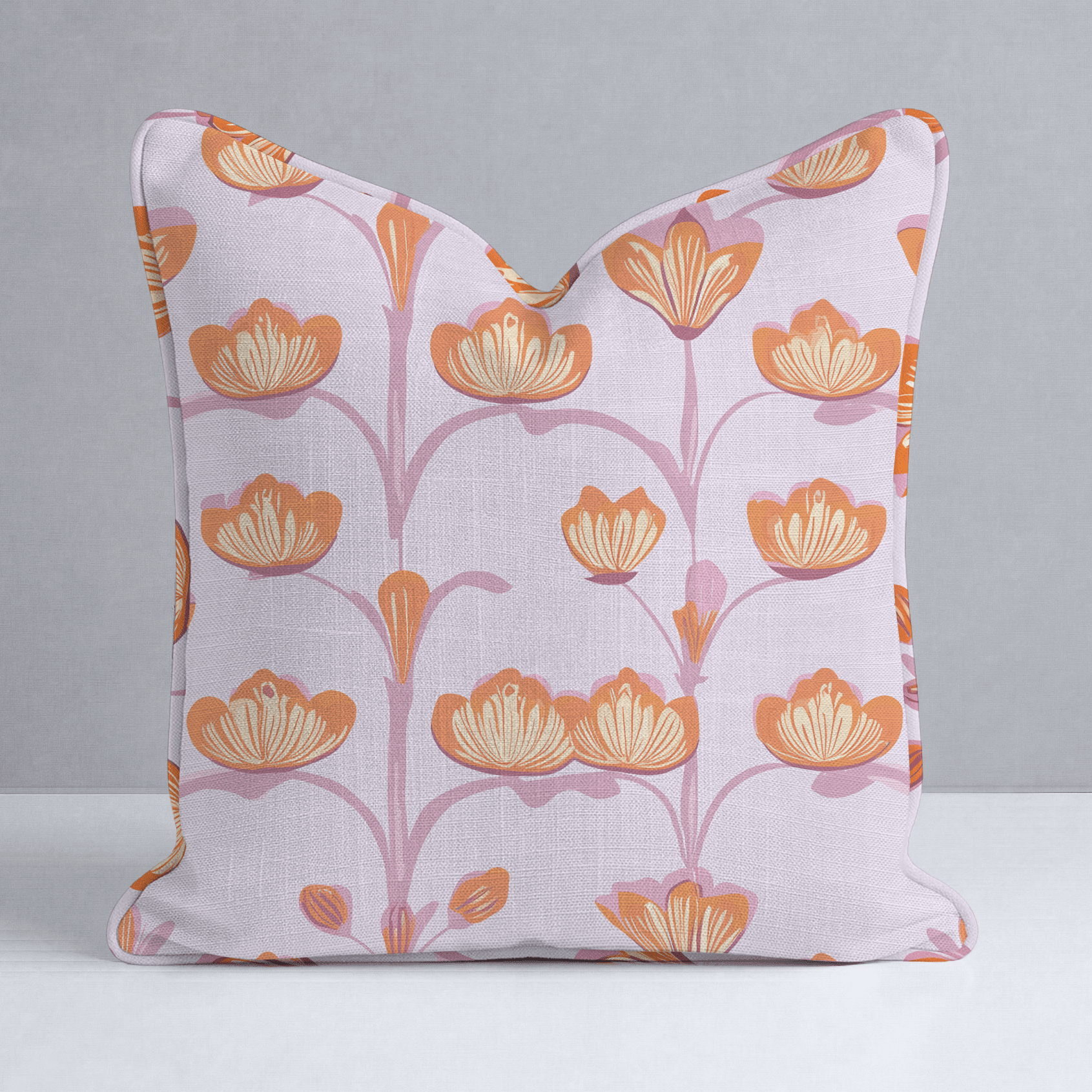 Radiant Vine Throw Pillow - Benton Lane Home - Lemon Park
