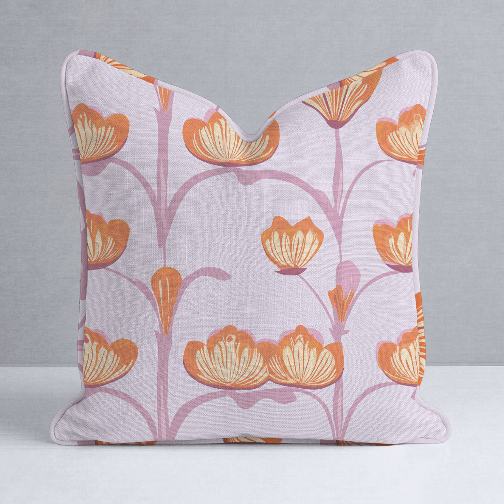 Radiant Vine Throw Pillow - Benton Lane Home - Lemon Park