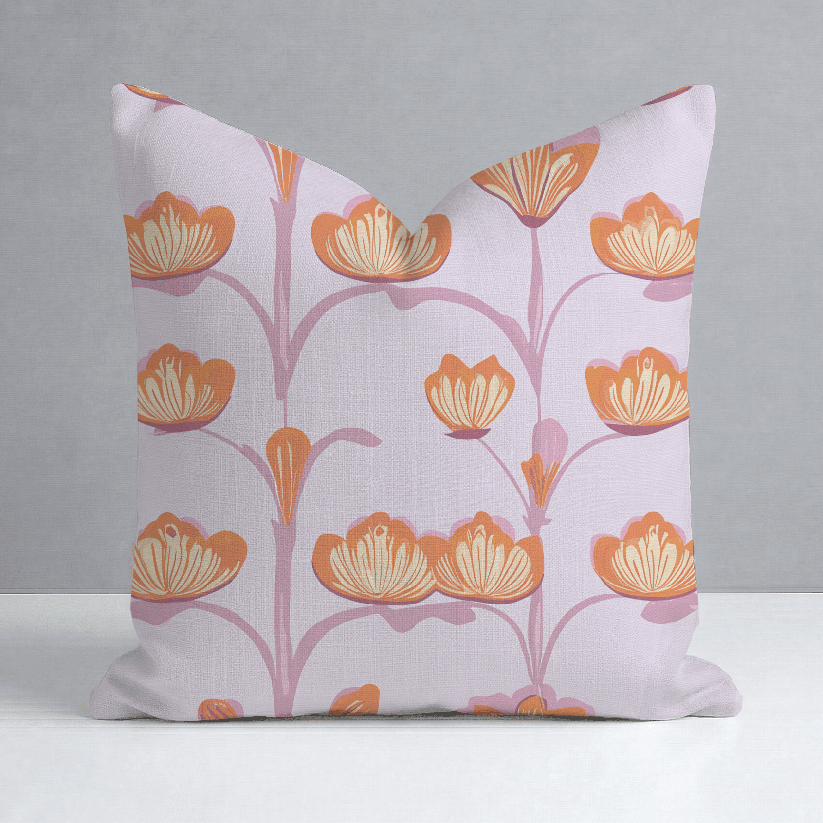 Radiant Vine Throw Pillow - Benton Lane Home - Lemon Park