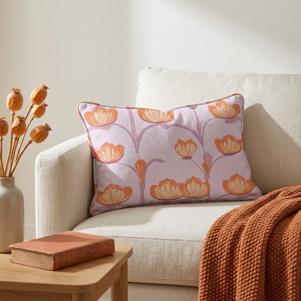 Radiant Vine Throw Pillow - Benton Lane Home - Lemon Park