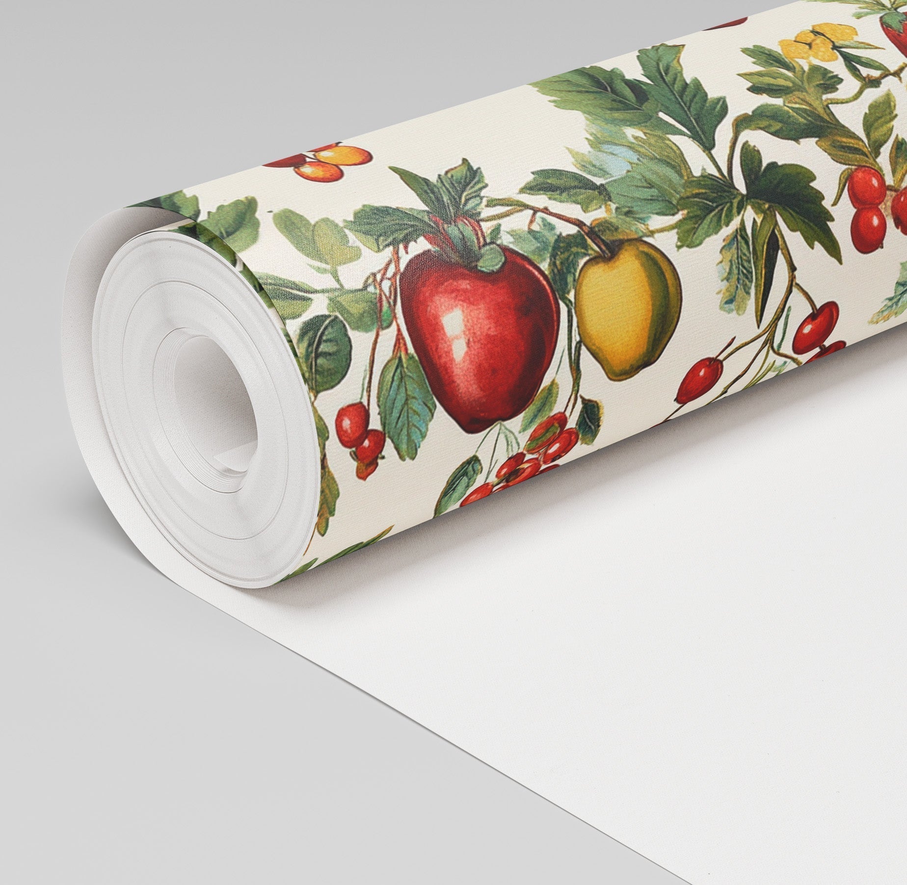 Rainbow Fruit Salad Wallpaper - Benton Lane Home - Painted Paper