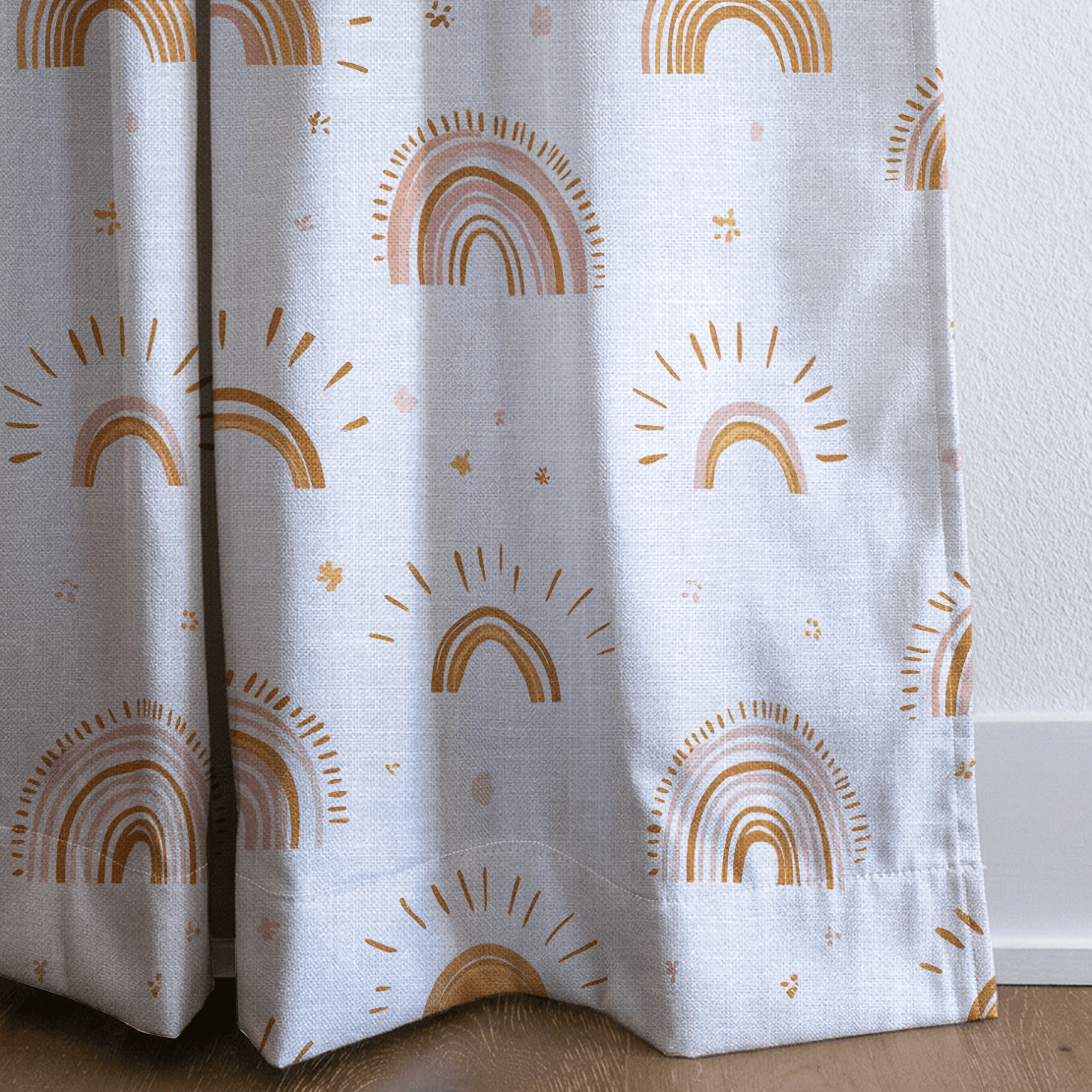 Rainbow Wishes - Drapery - Benton Lane Home - Lemon Park